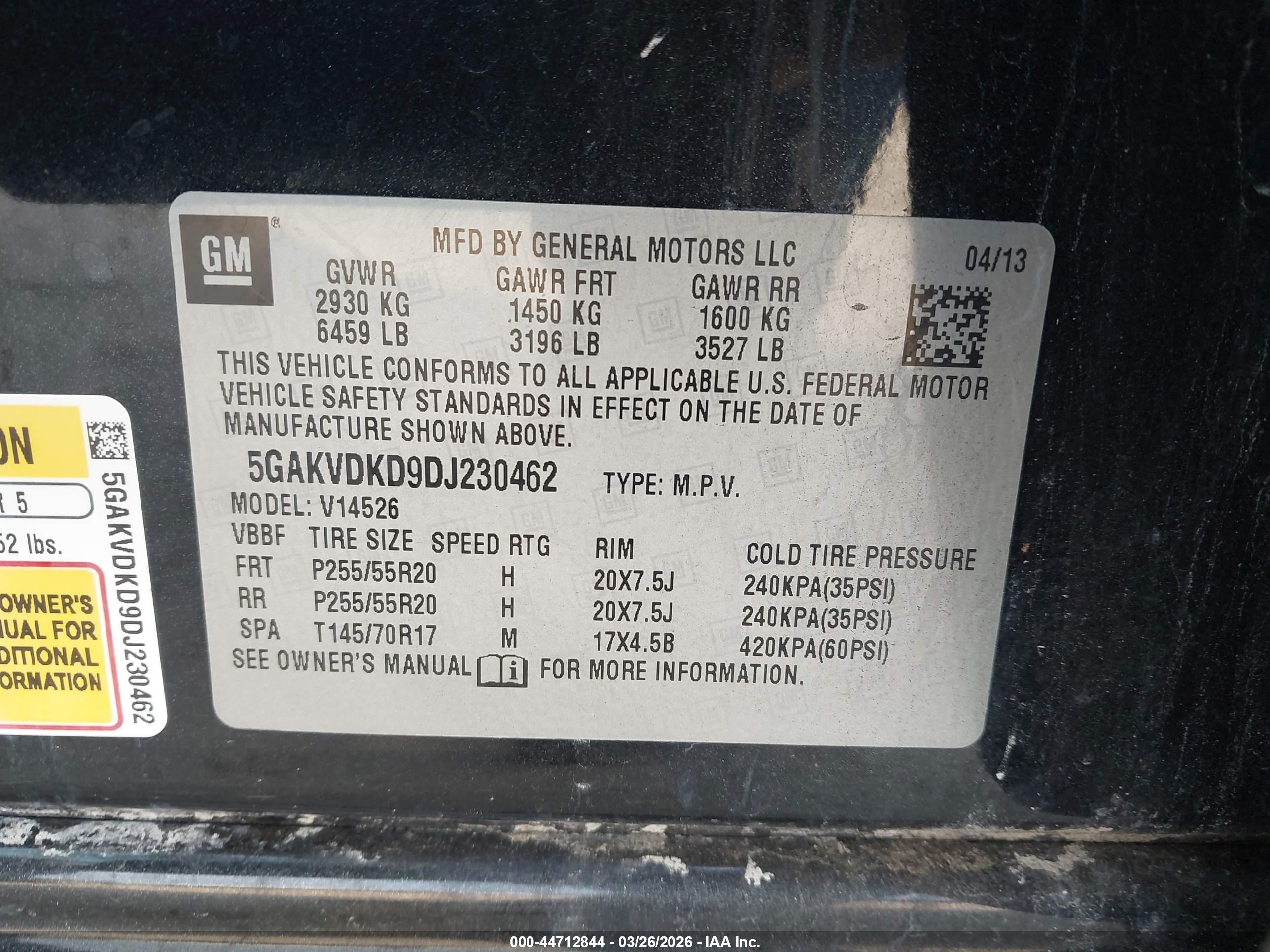 BUICK ENCLAVE image 9