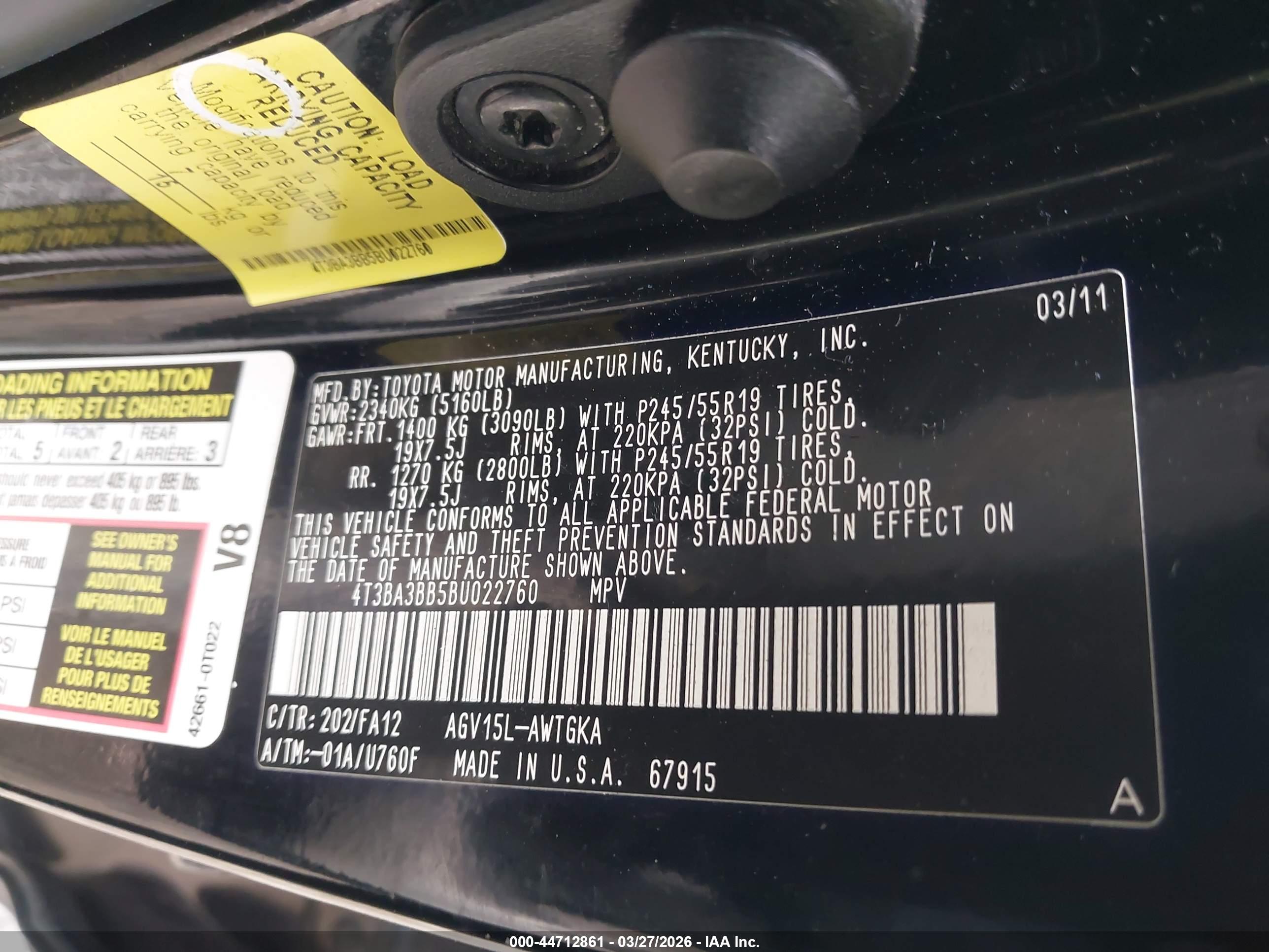 TOYOTA VENZA image 9