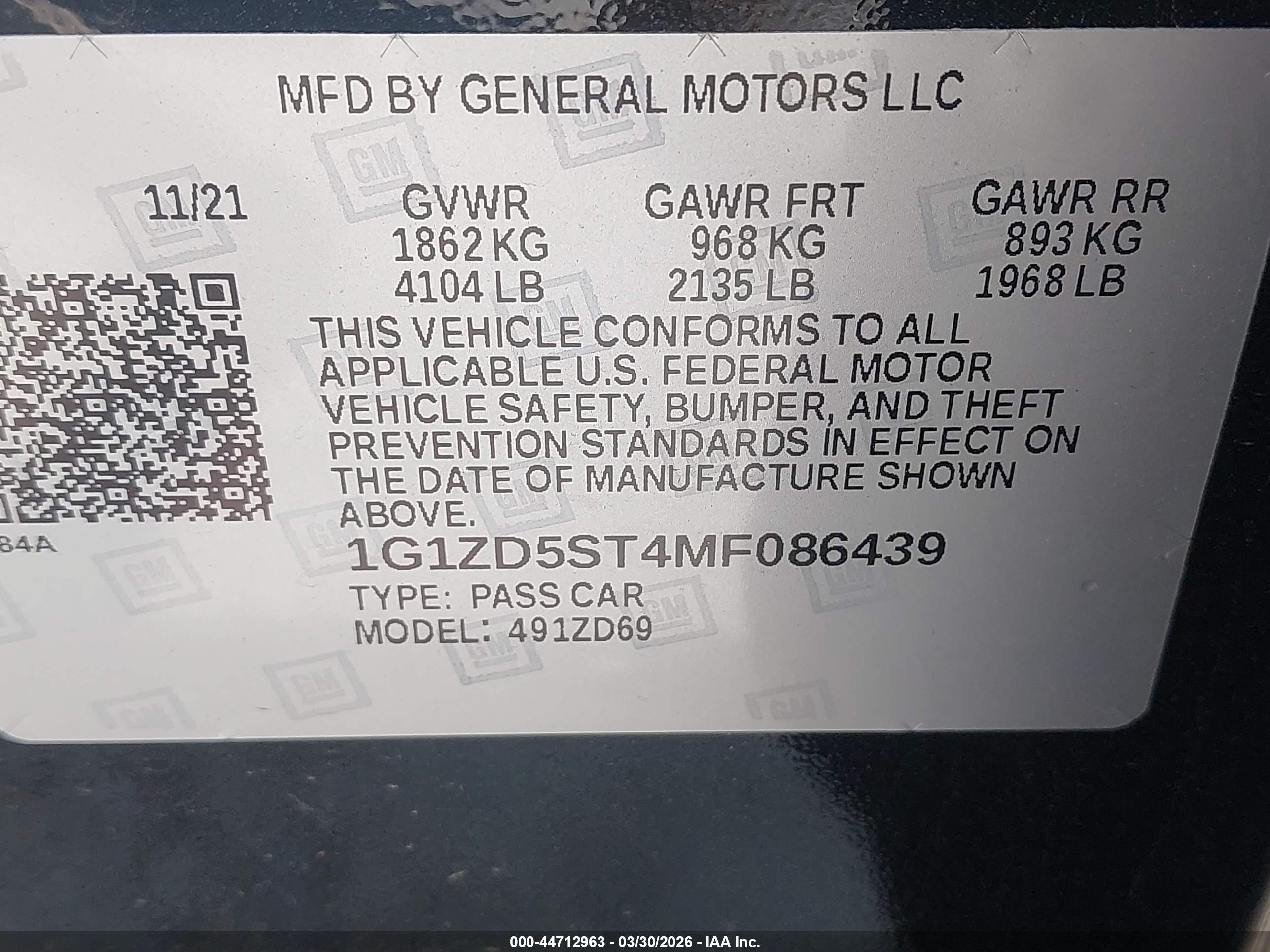 CHEVROLET MALIBU image 9