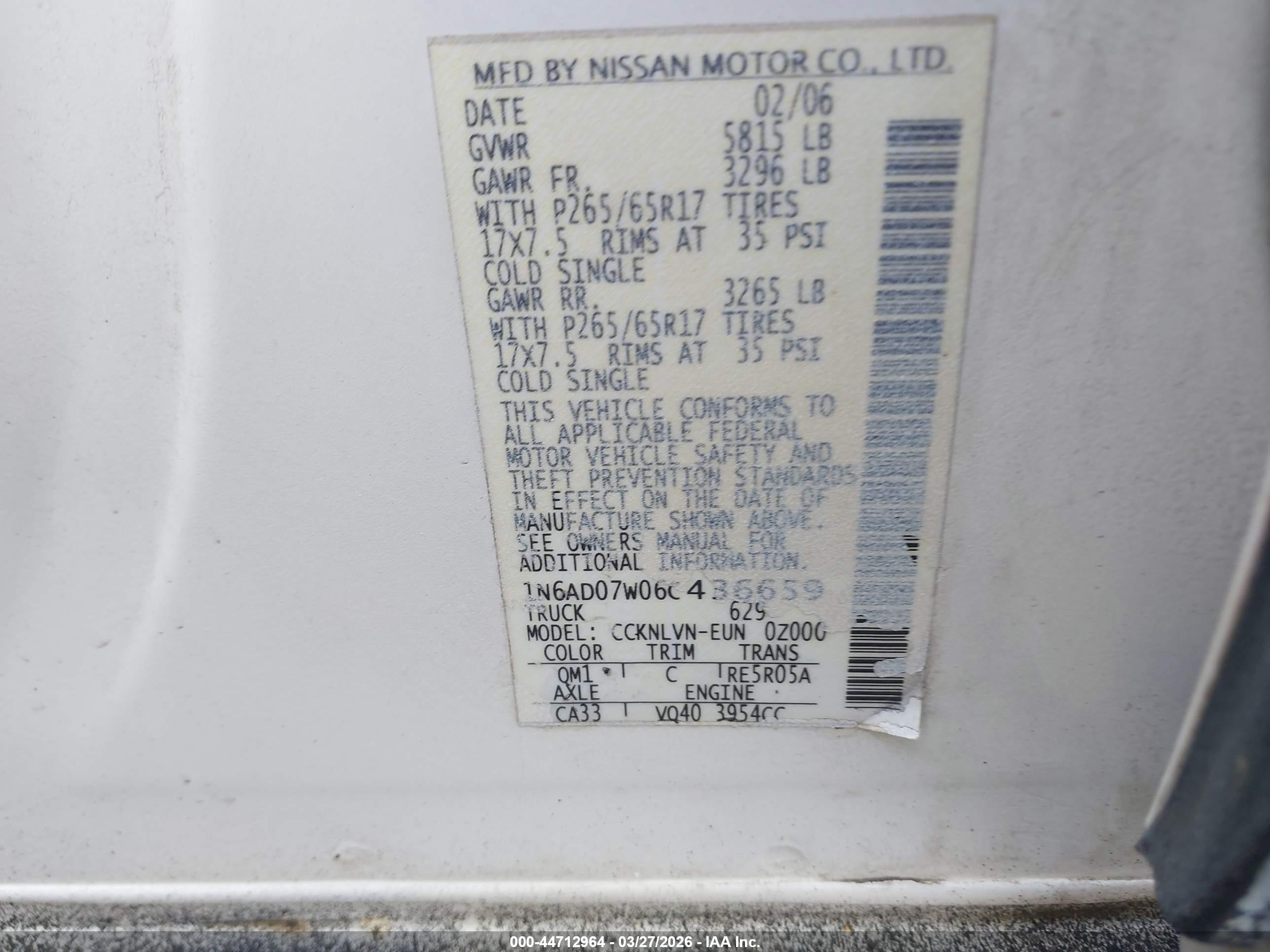 NISSAN FRONTIER image 9