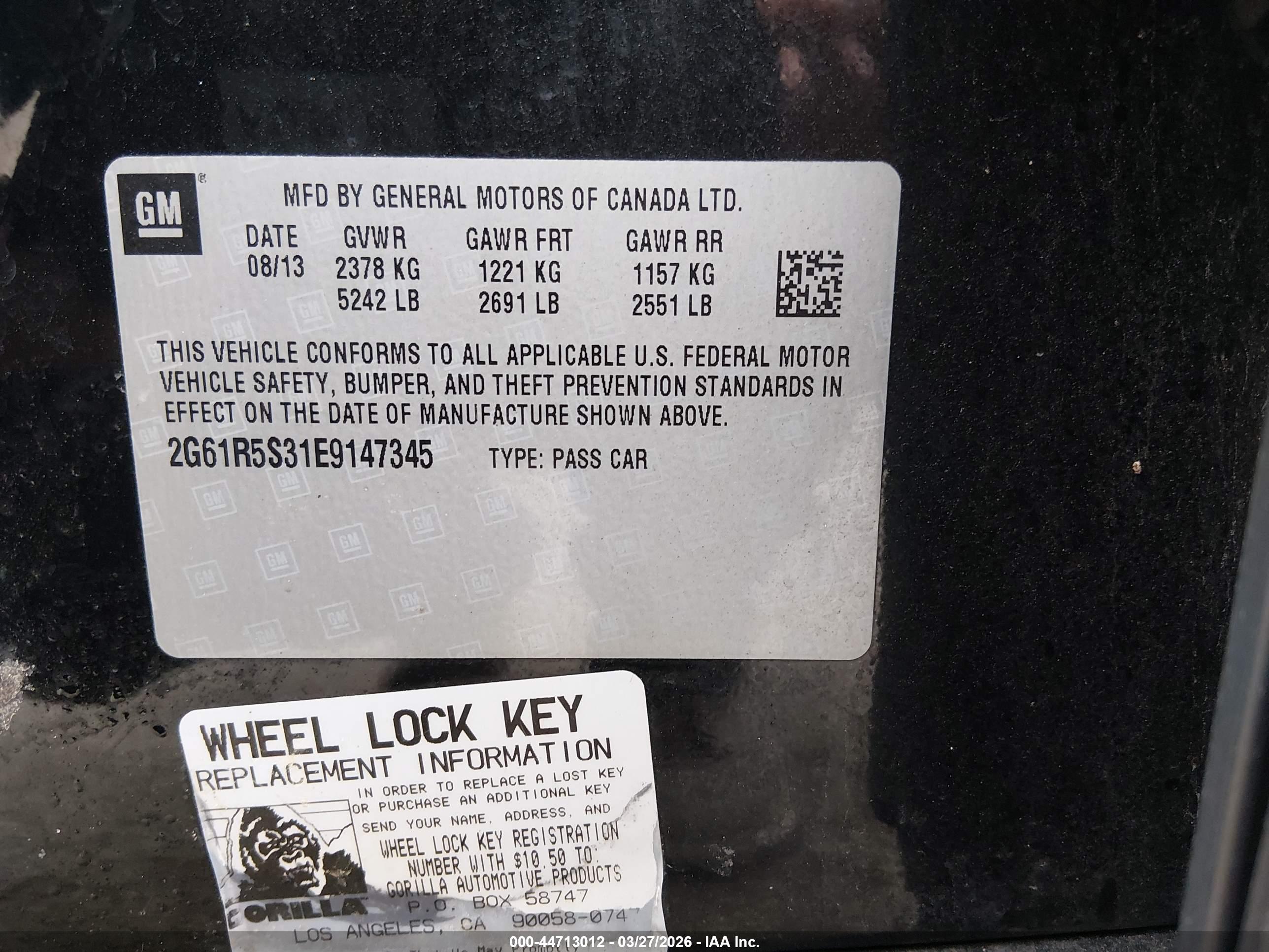 CADILLAC XTS image 9