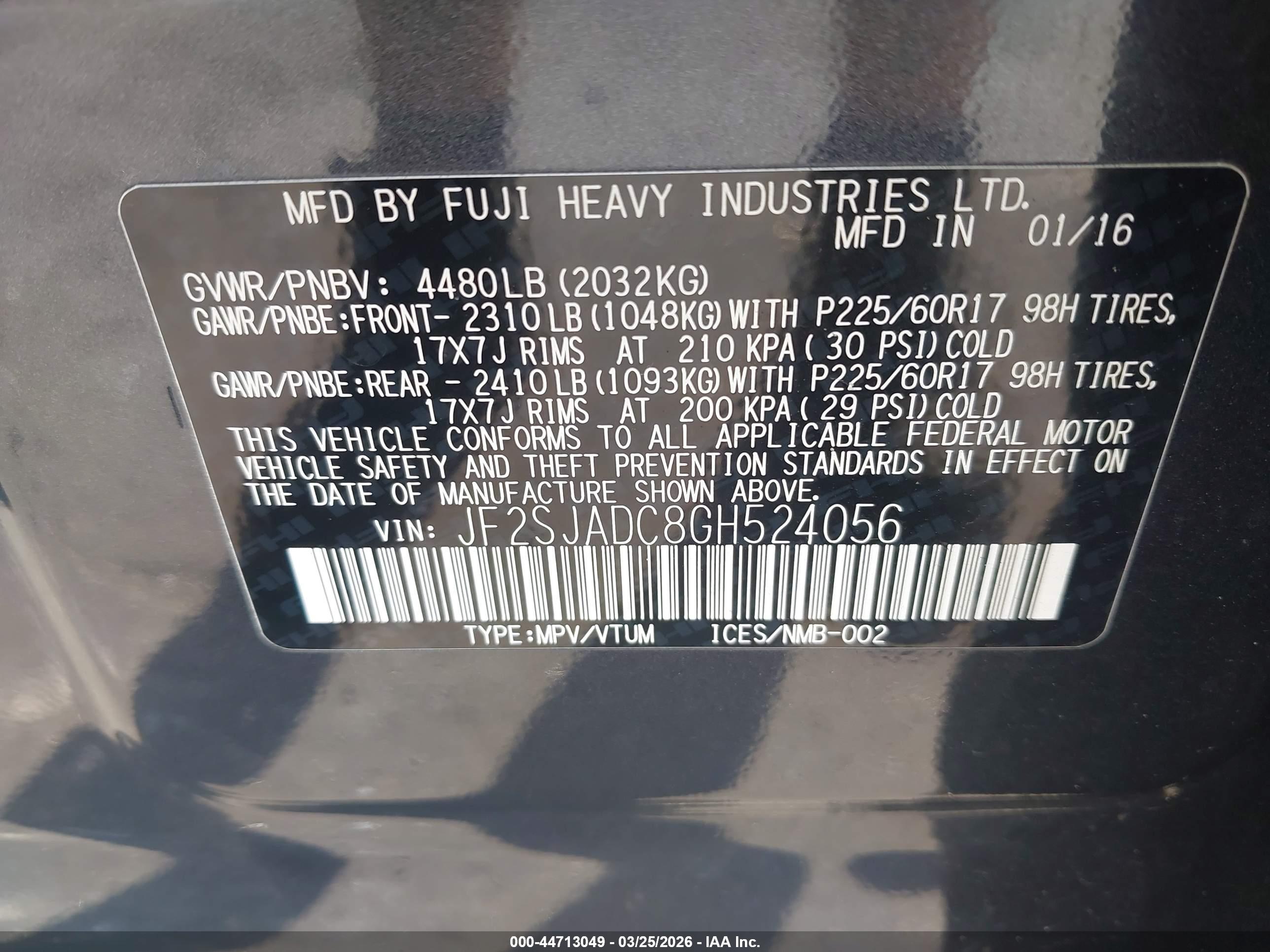 SUBARU FORESTER image 9