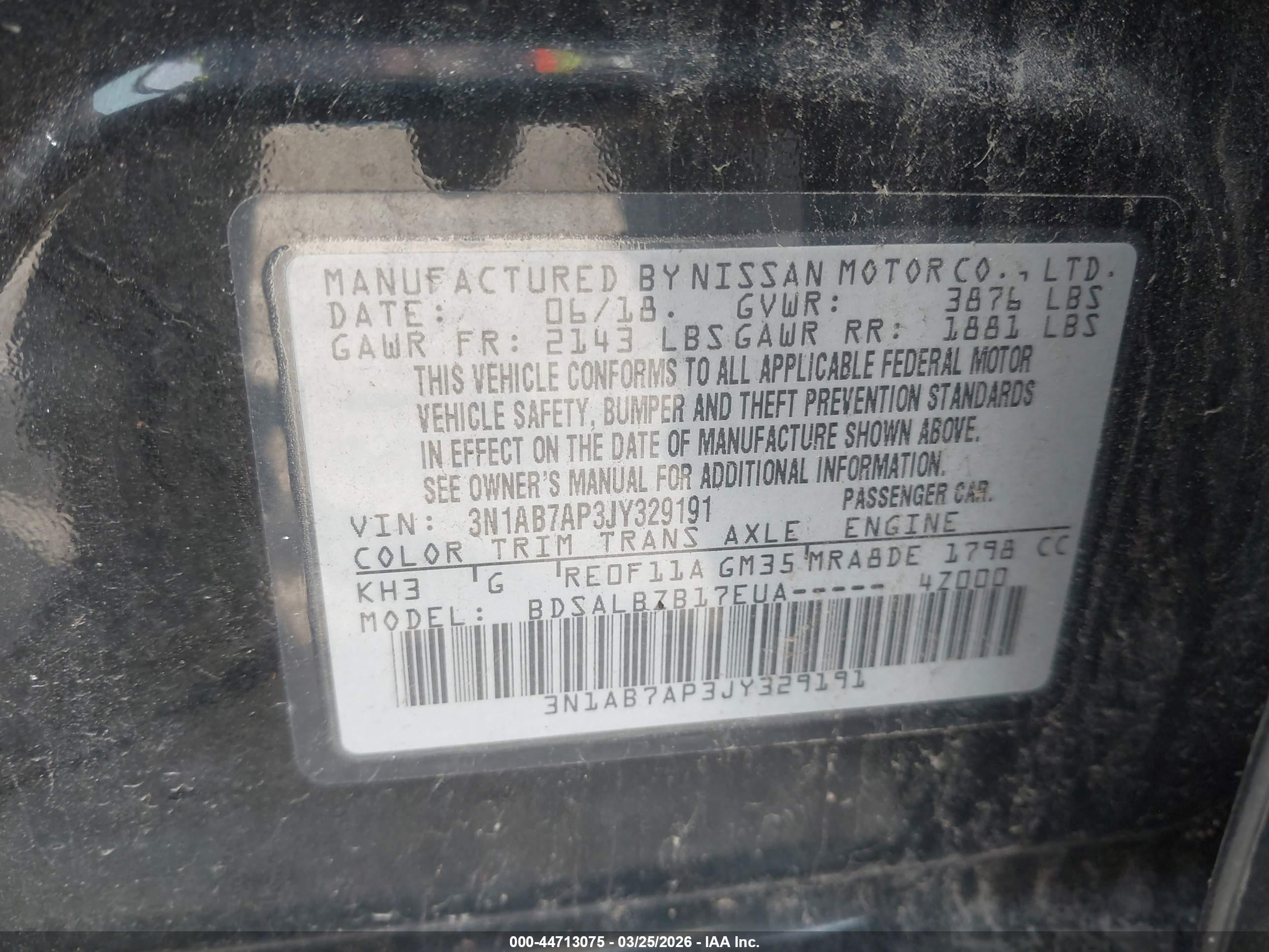 NISSAN SENTRA image 9