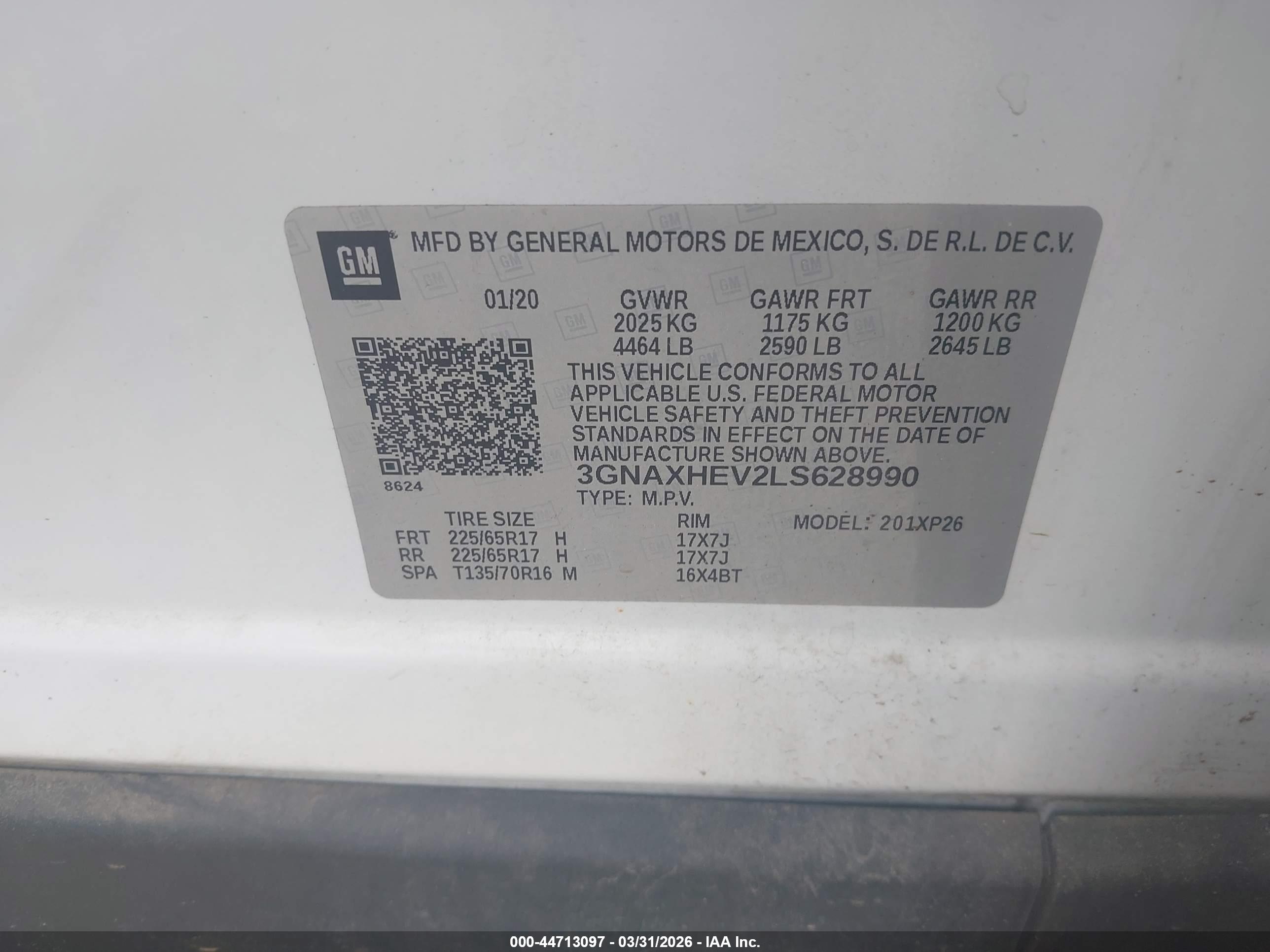 CHEVROLET EQUINOX image 9
