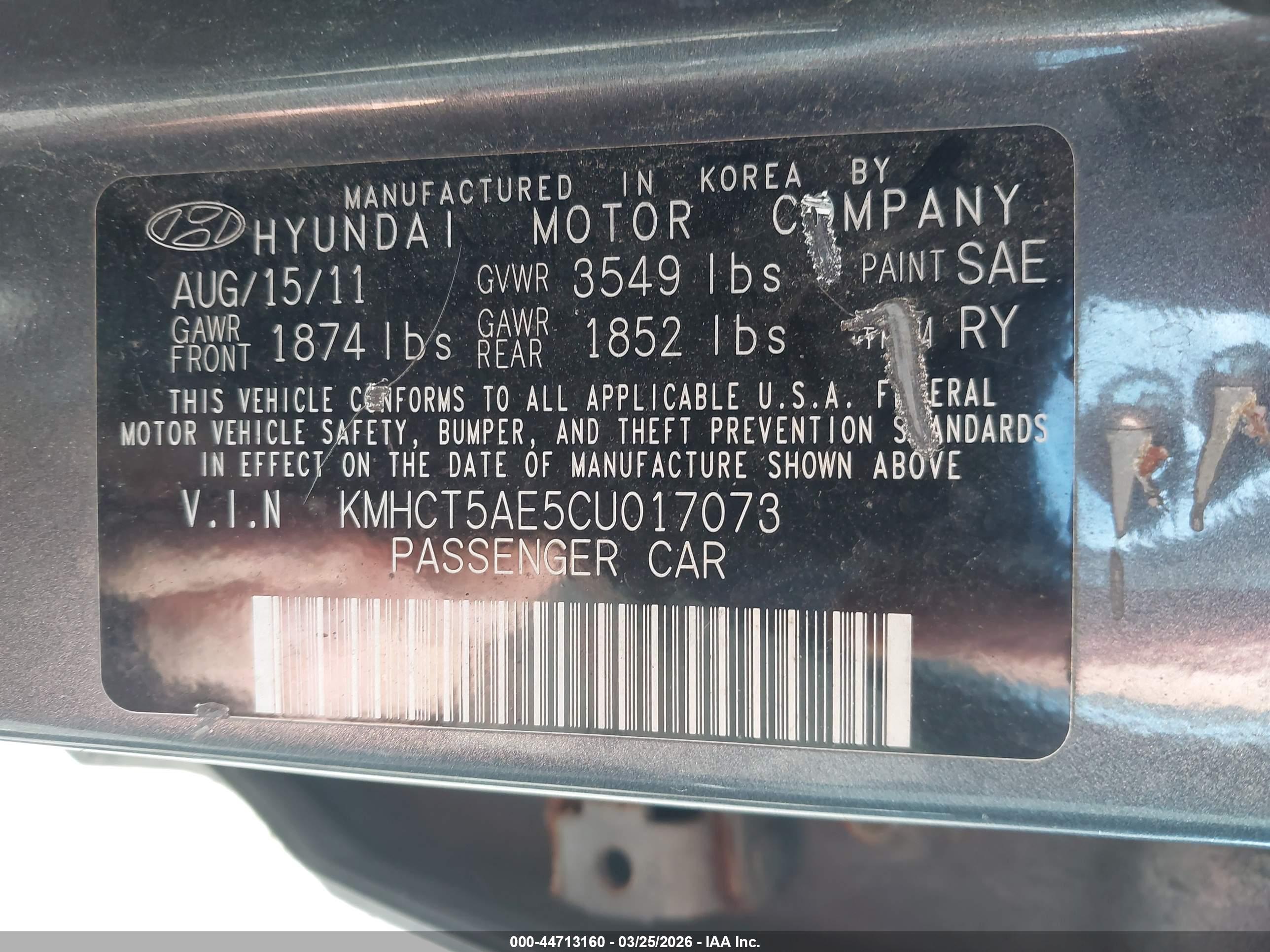 HYUNDAI ACCENT image 9