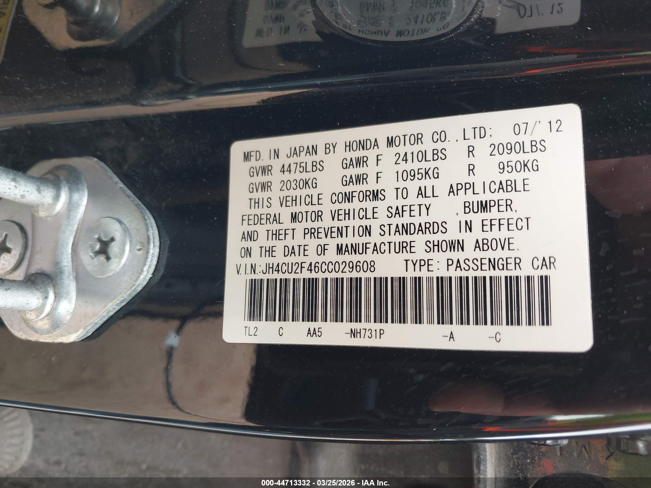 ACURA TSX image 9
