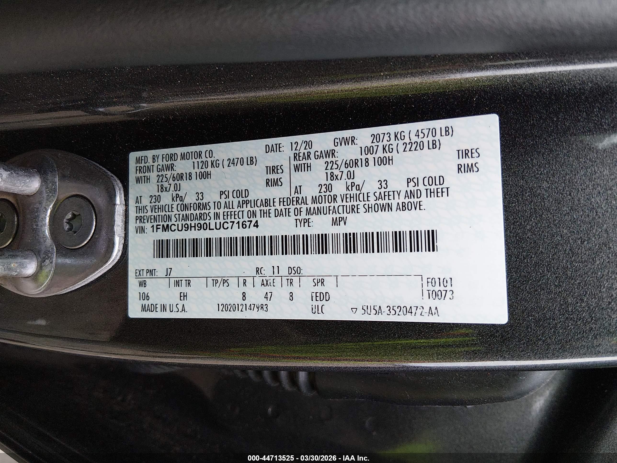 FORD ESCAPE image 9