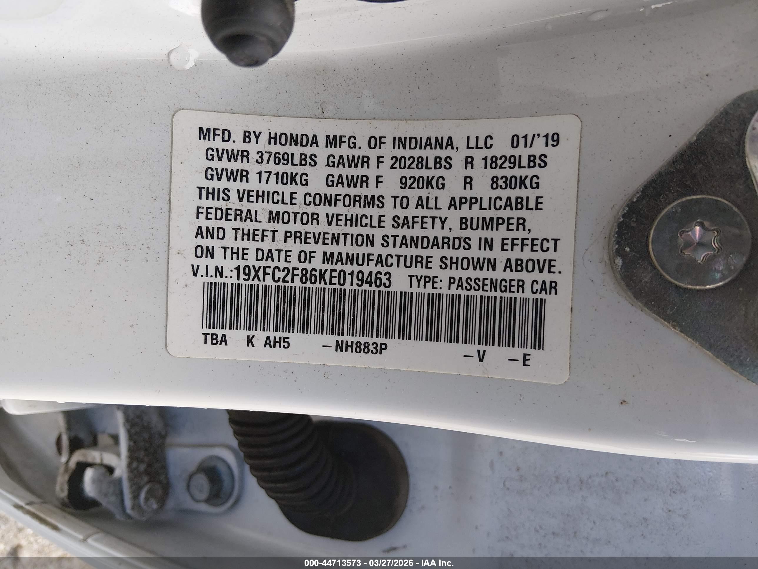 HONDA CIVIC image 9