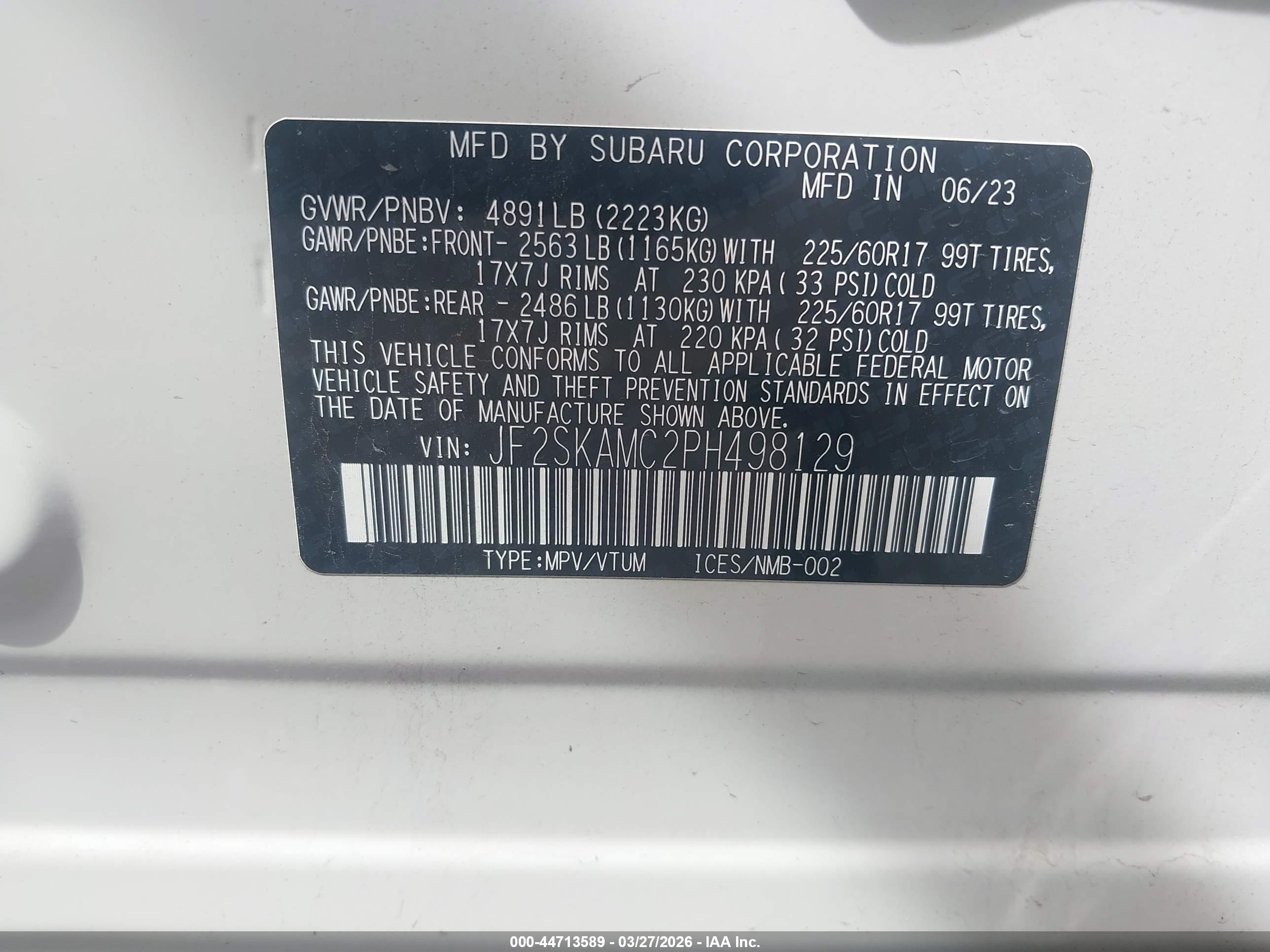 SUBARU FORESTER image 9