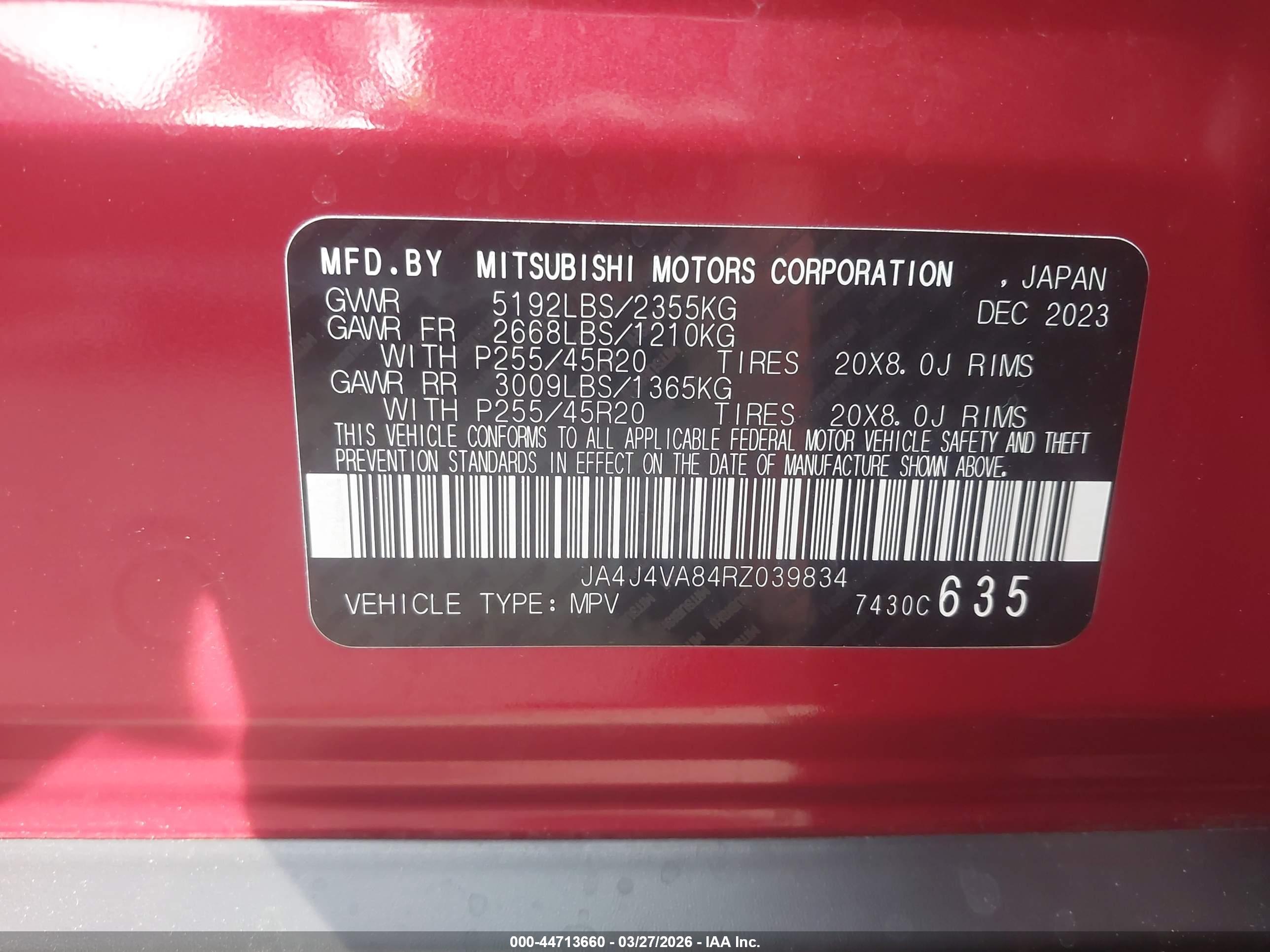 MITSUBISHI OUTLANDER image 9
