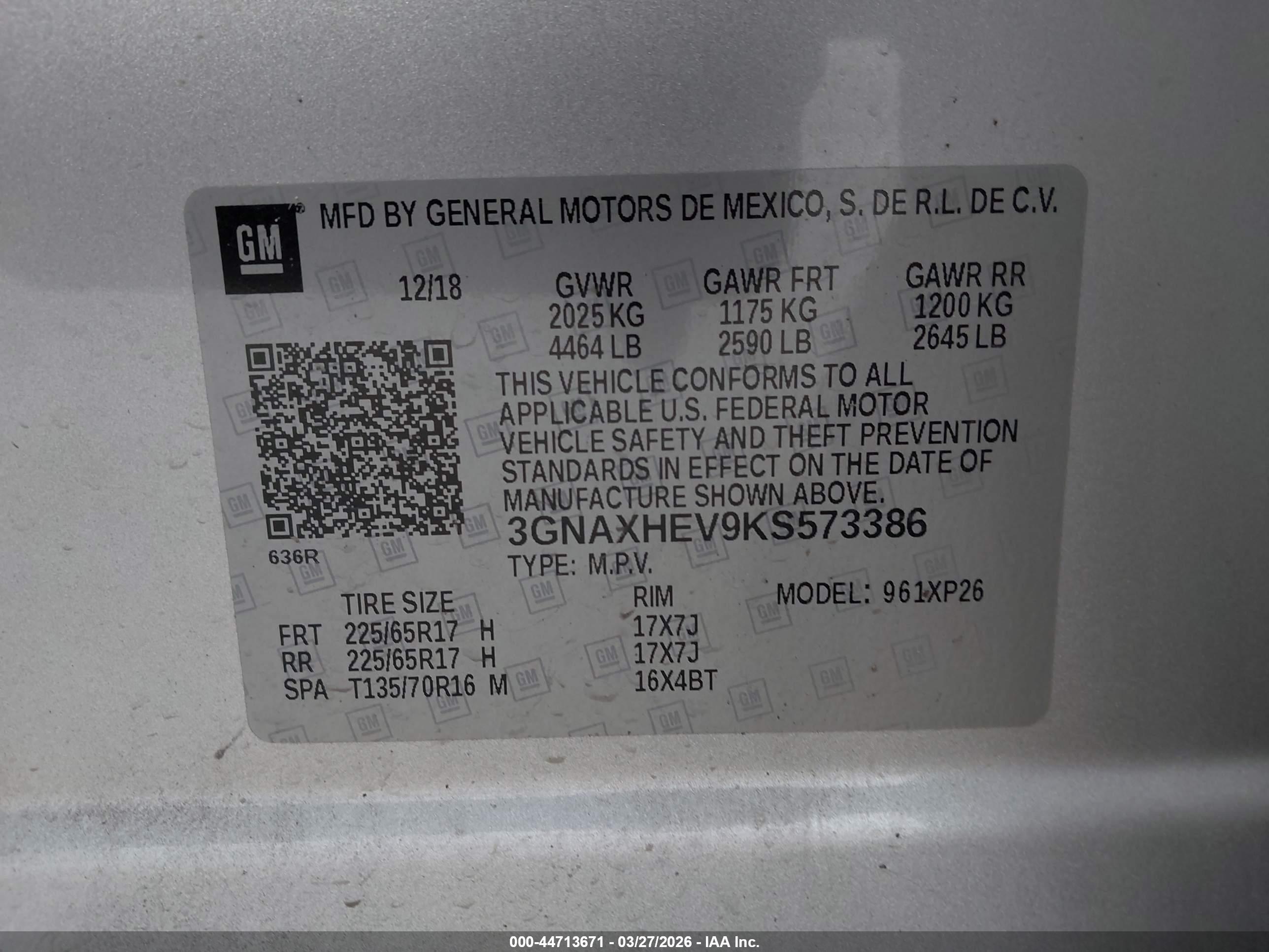 CHEVROLET EQUINOX image 9