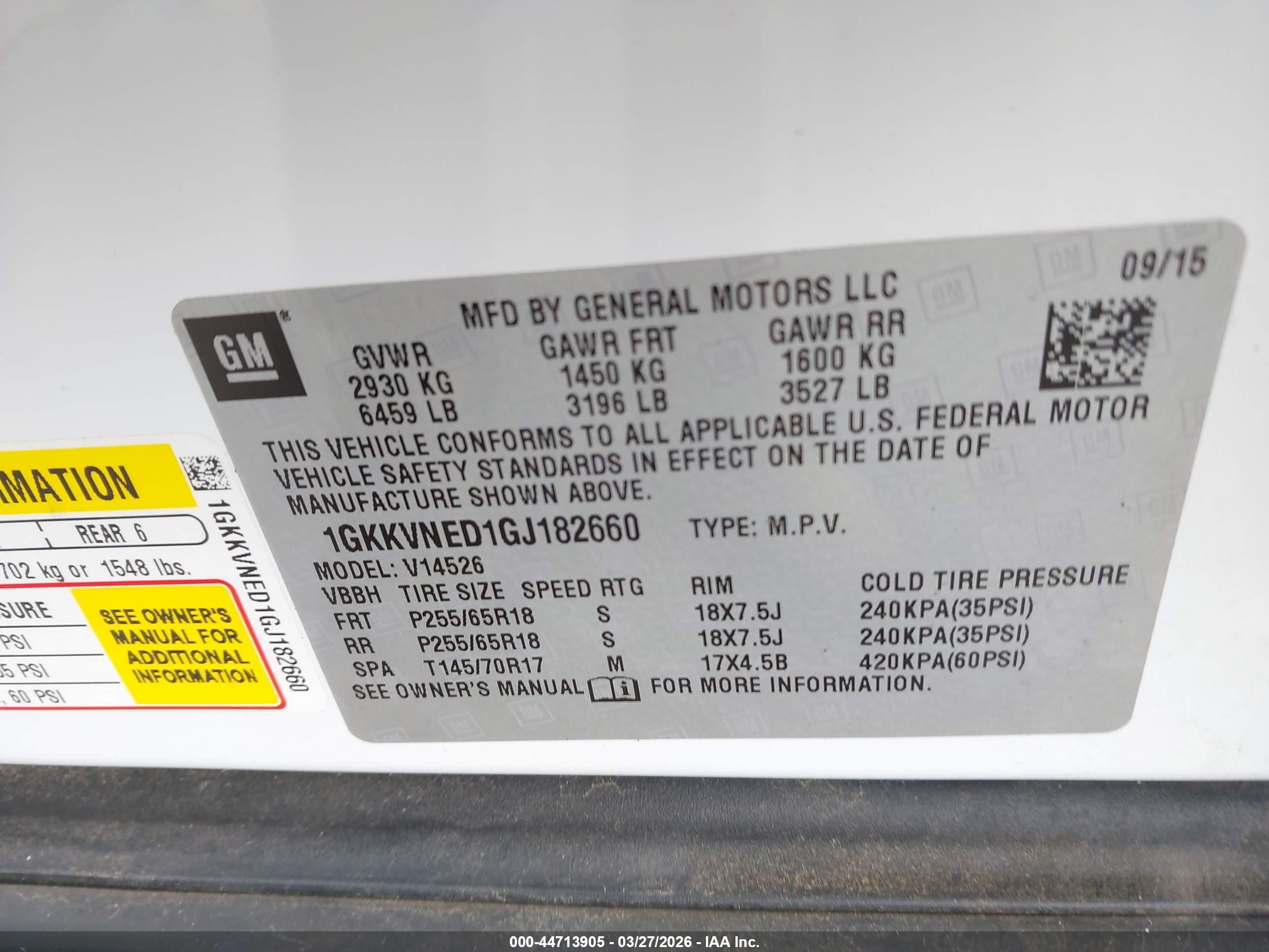 GMC ACADIA image 9