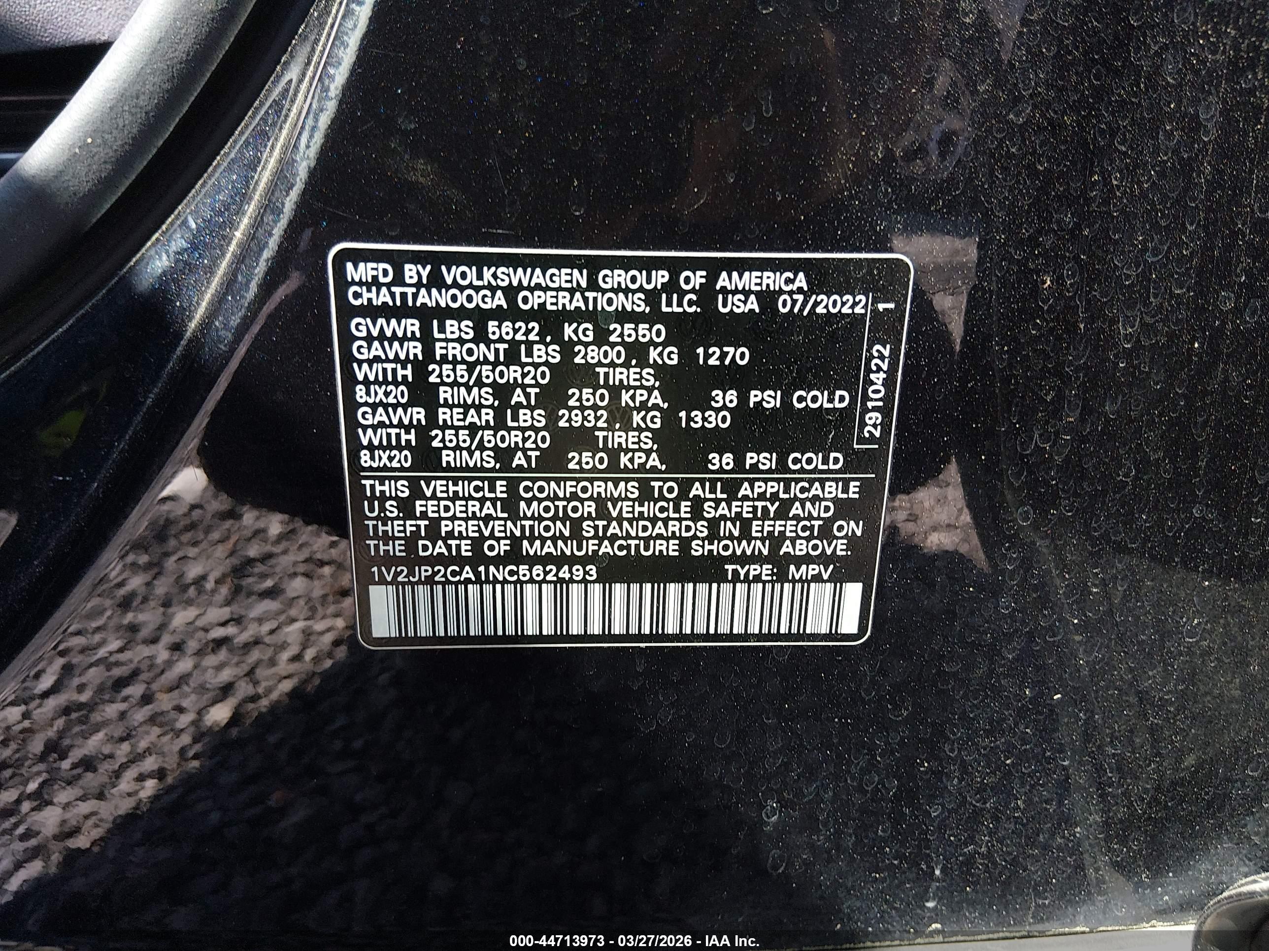 VOLKSWAGEN ATLAS image 9