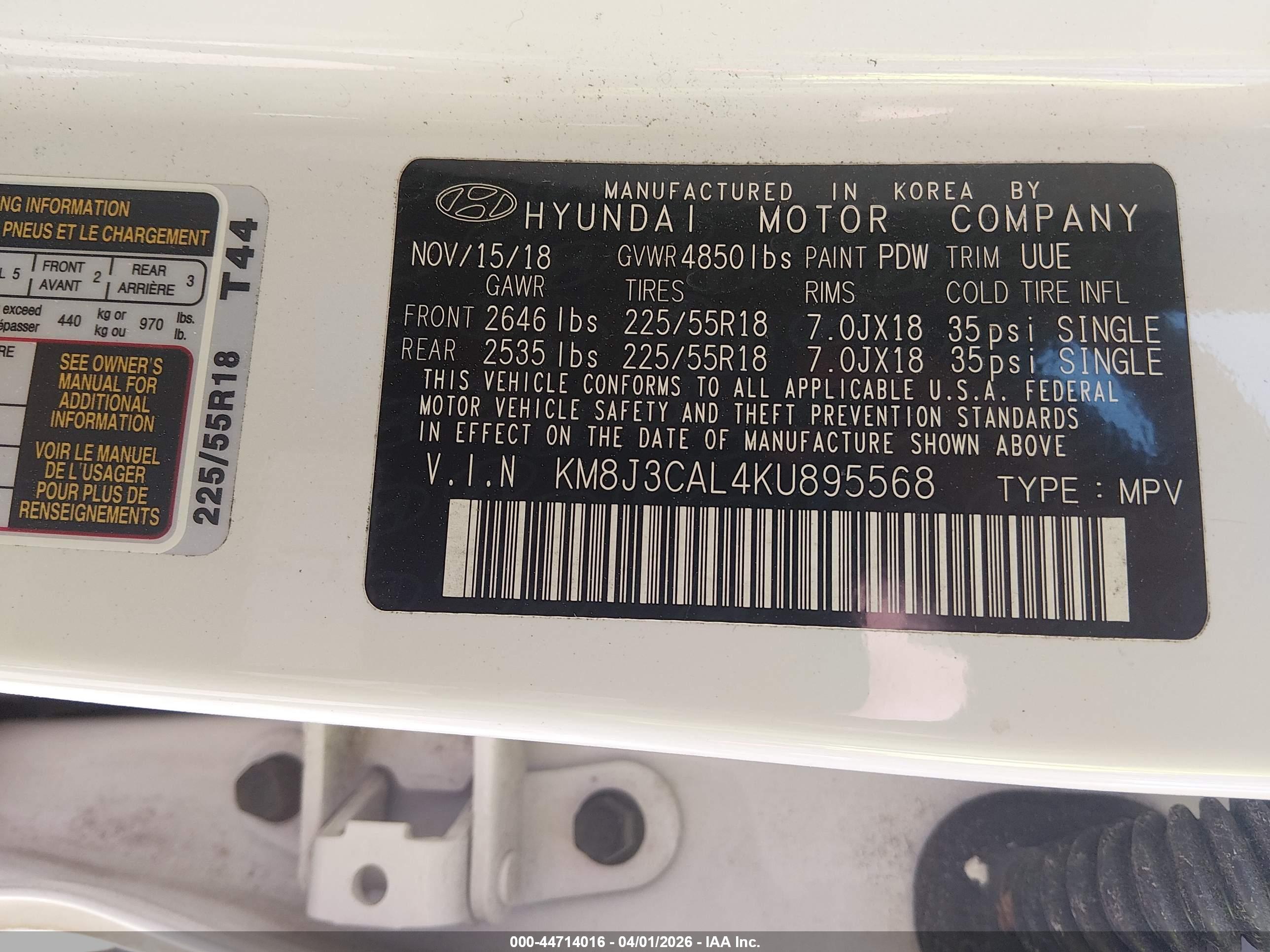 HYUNDAI TUCSON image 9