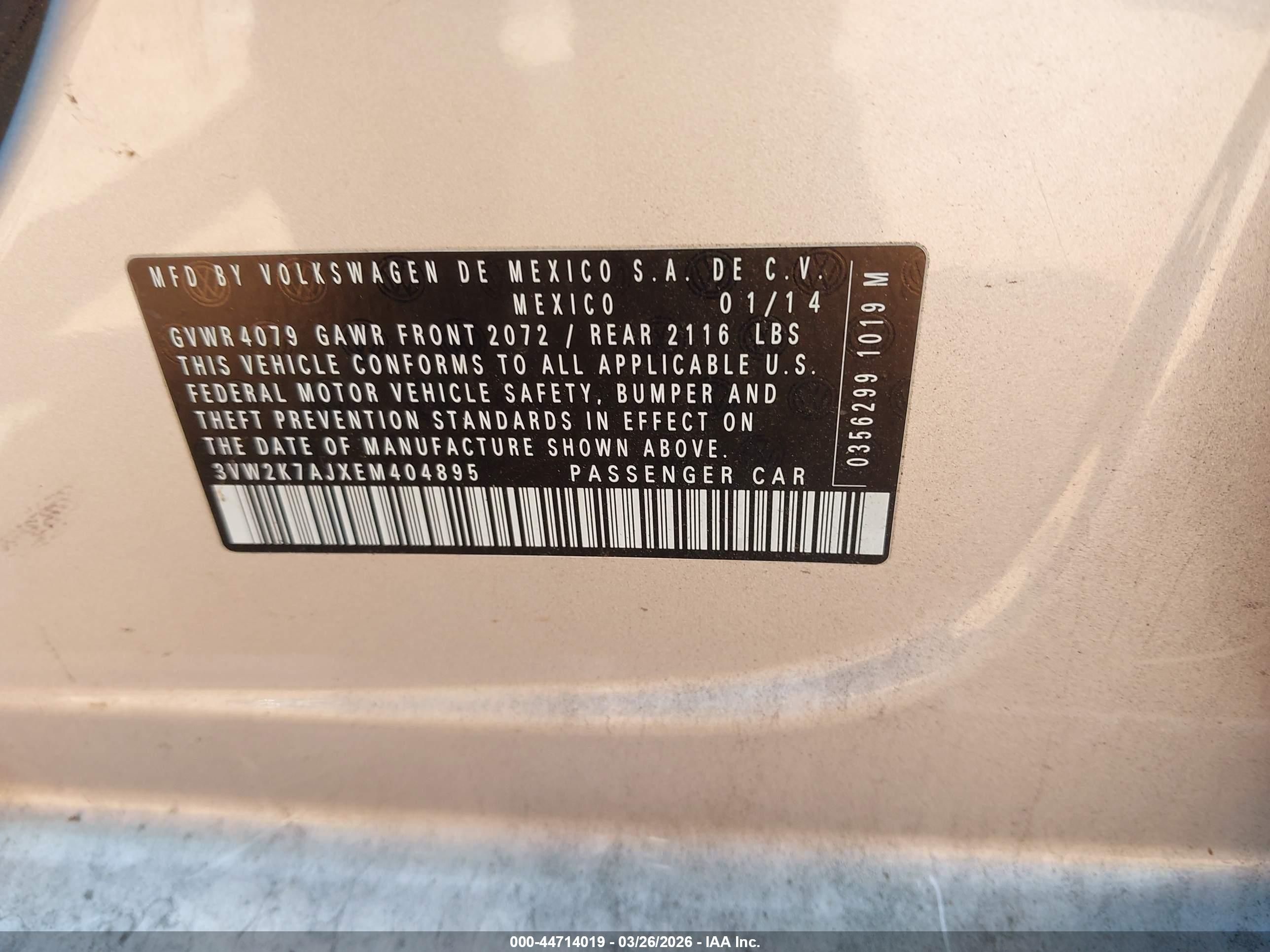 VOLKSWAGEN JETTA image 9