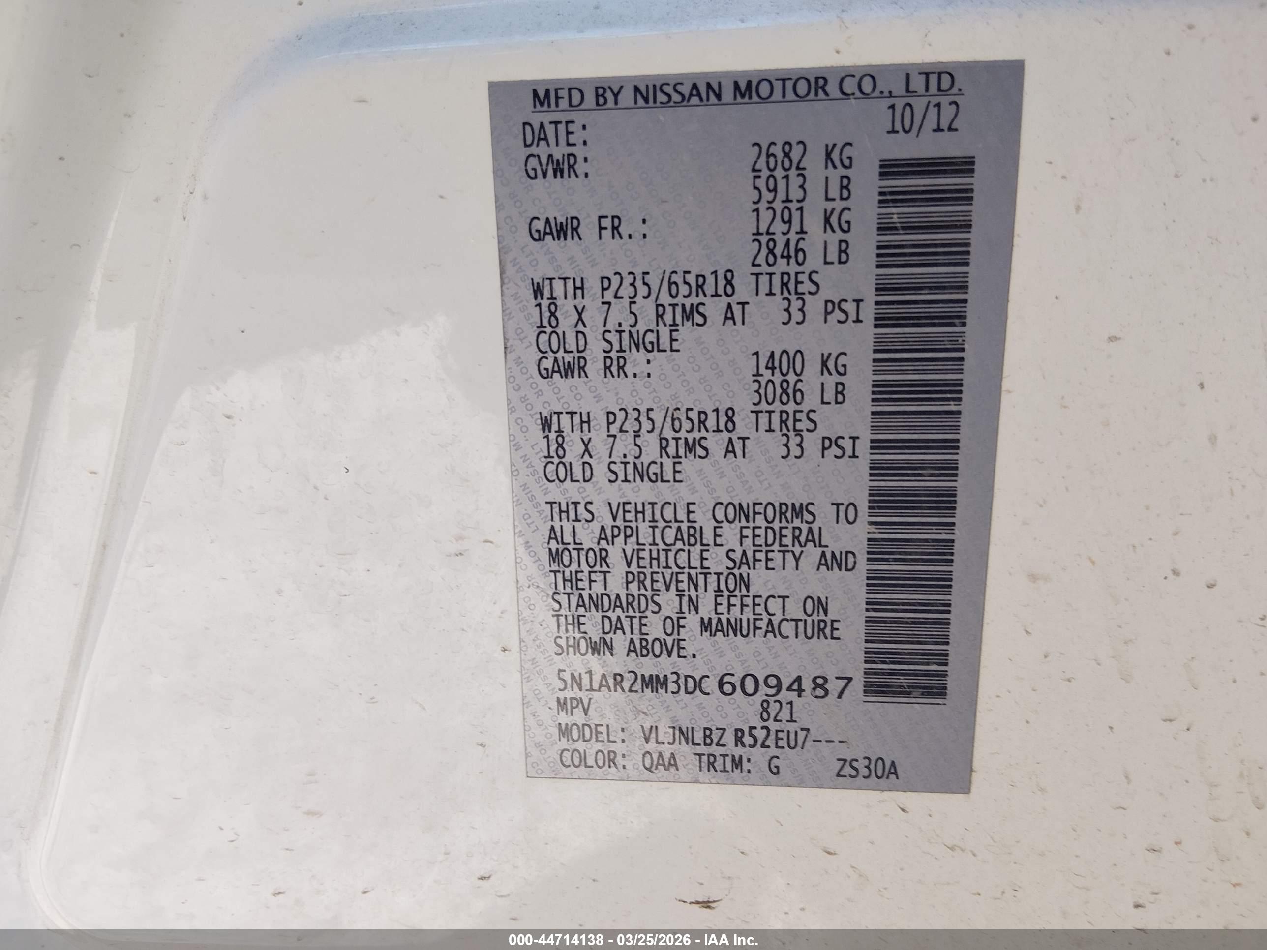 NISSAN PATHFINDER image 9