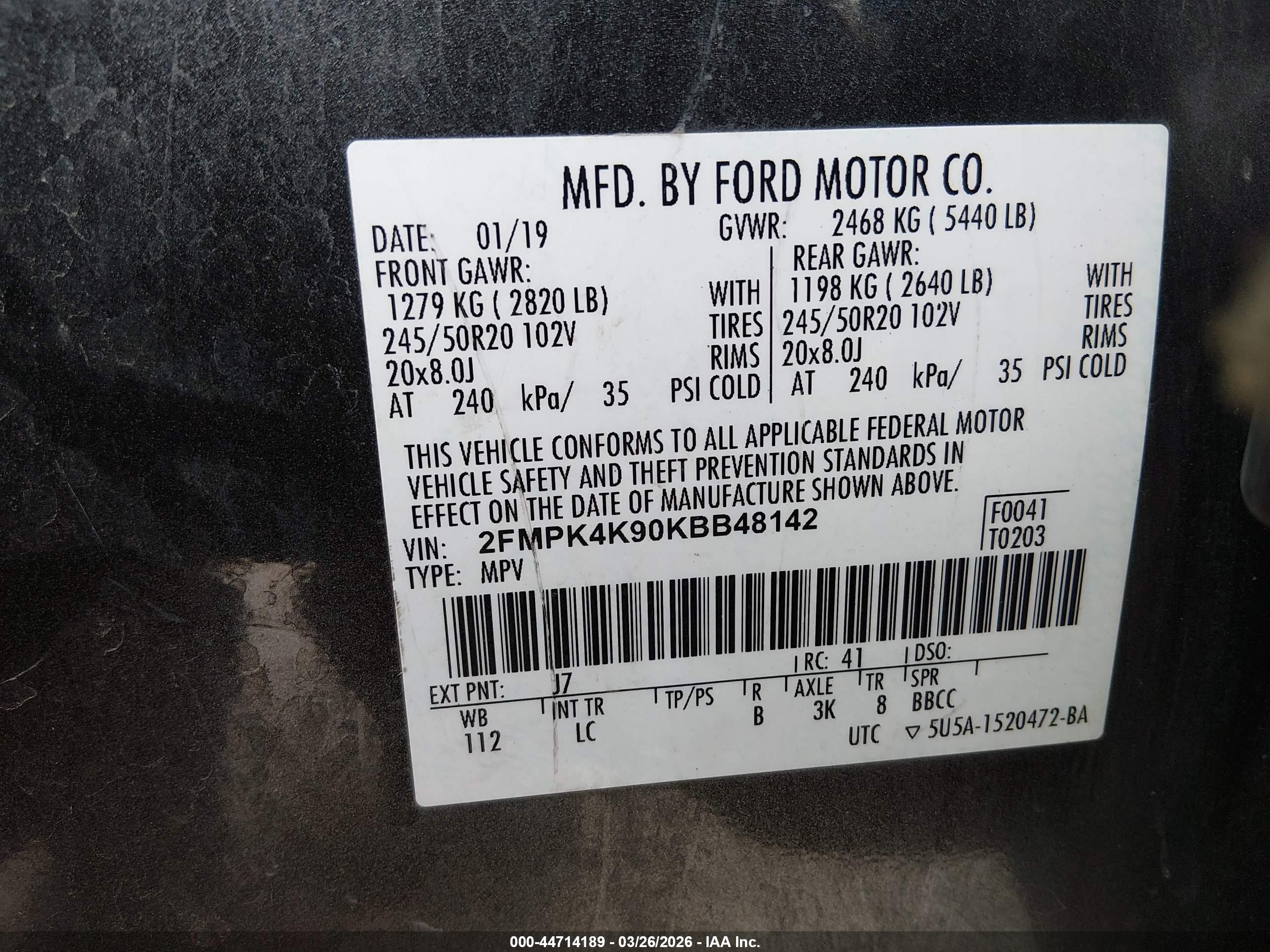 FORD EDGE image 9