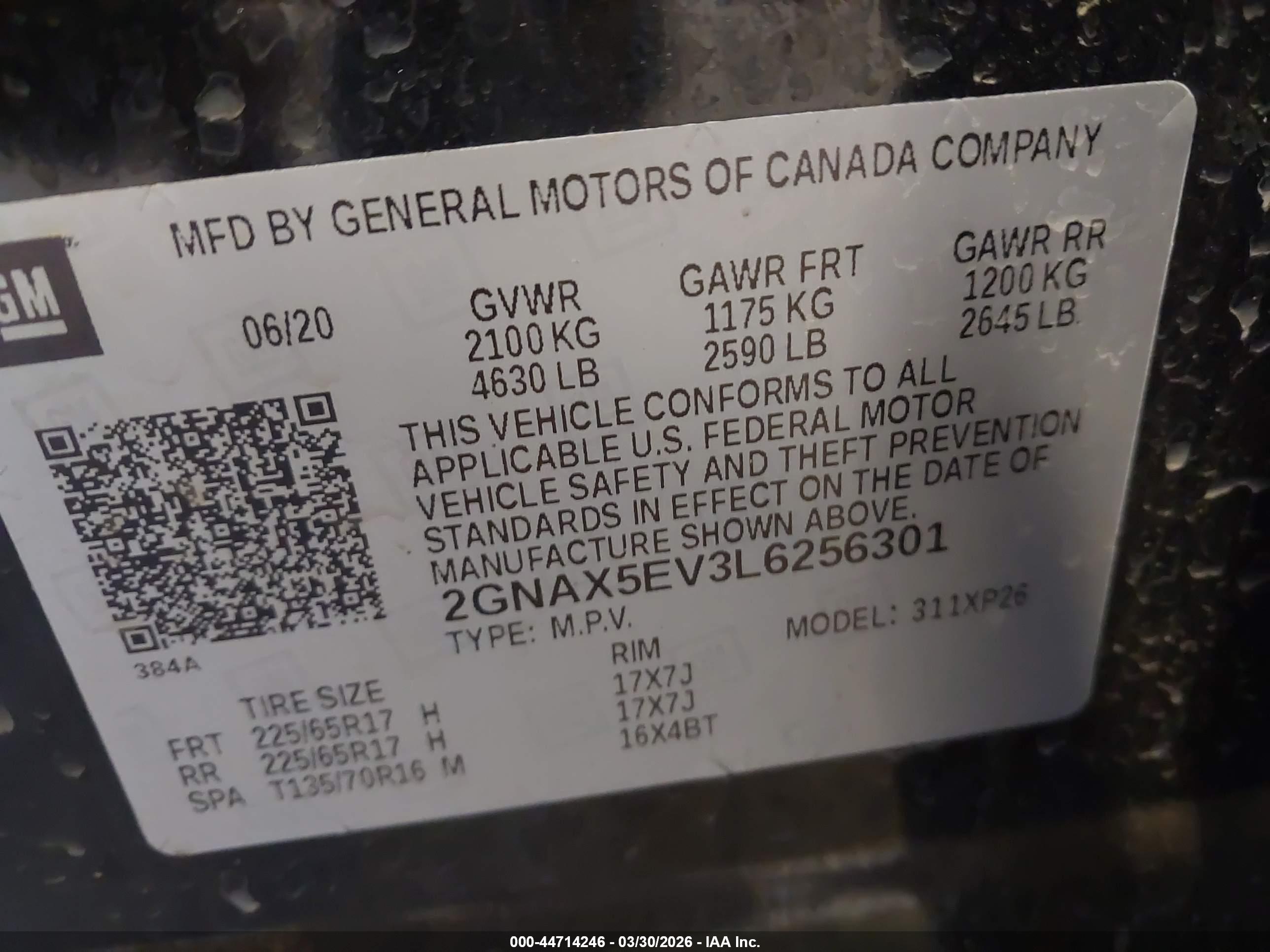 CHEVROLET EQUINOX image 9