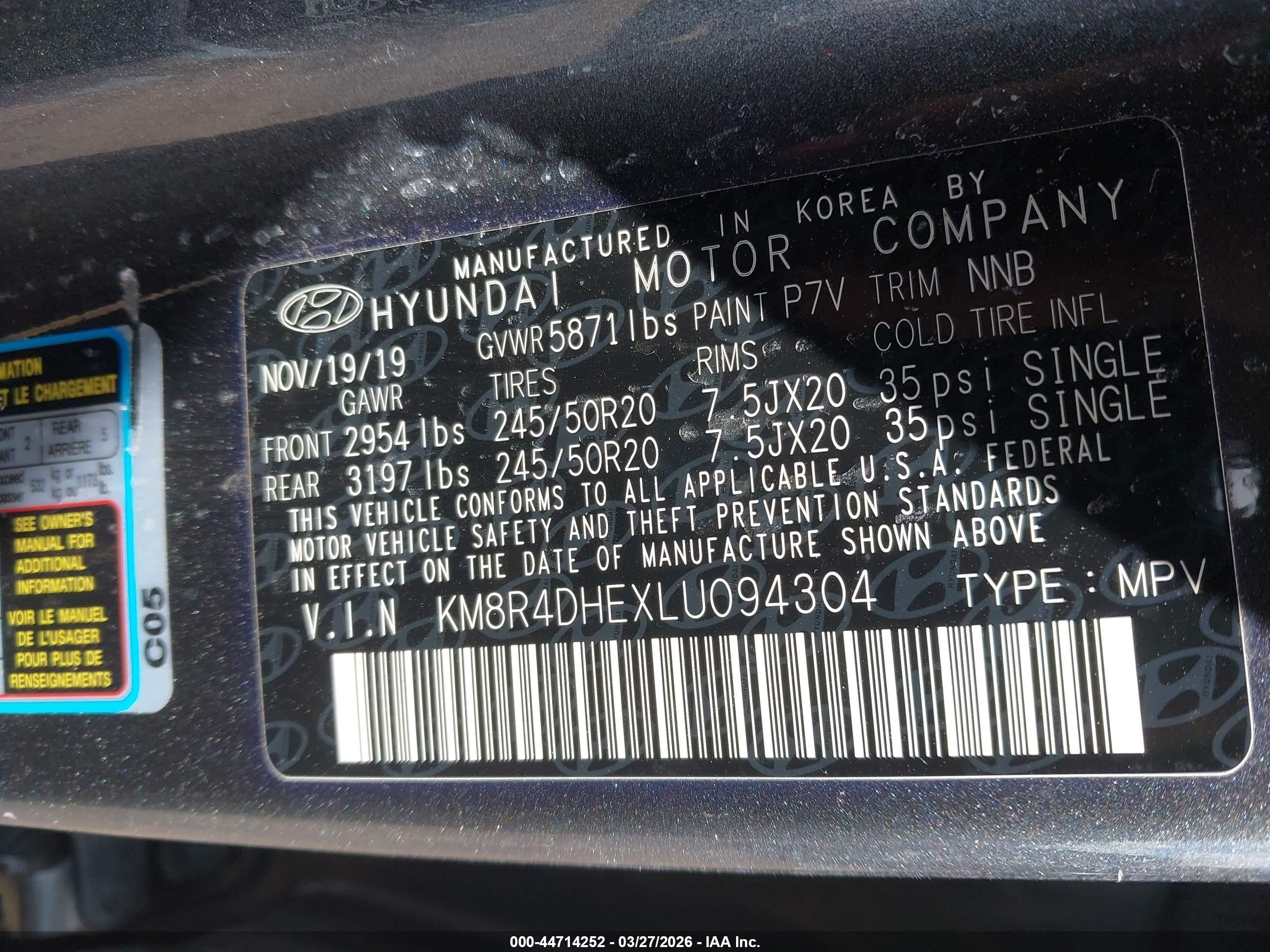HYUNDAI PALISADE image 9