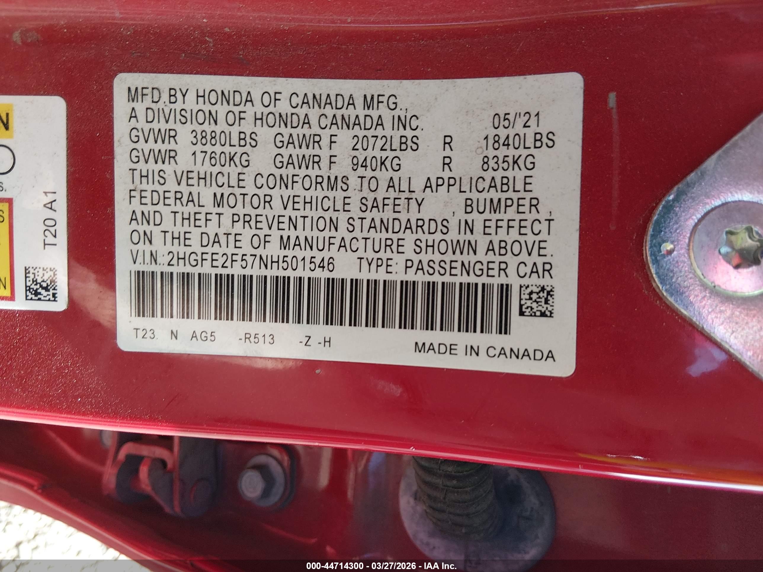 HONDA CIVIC image 9
