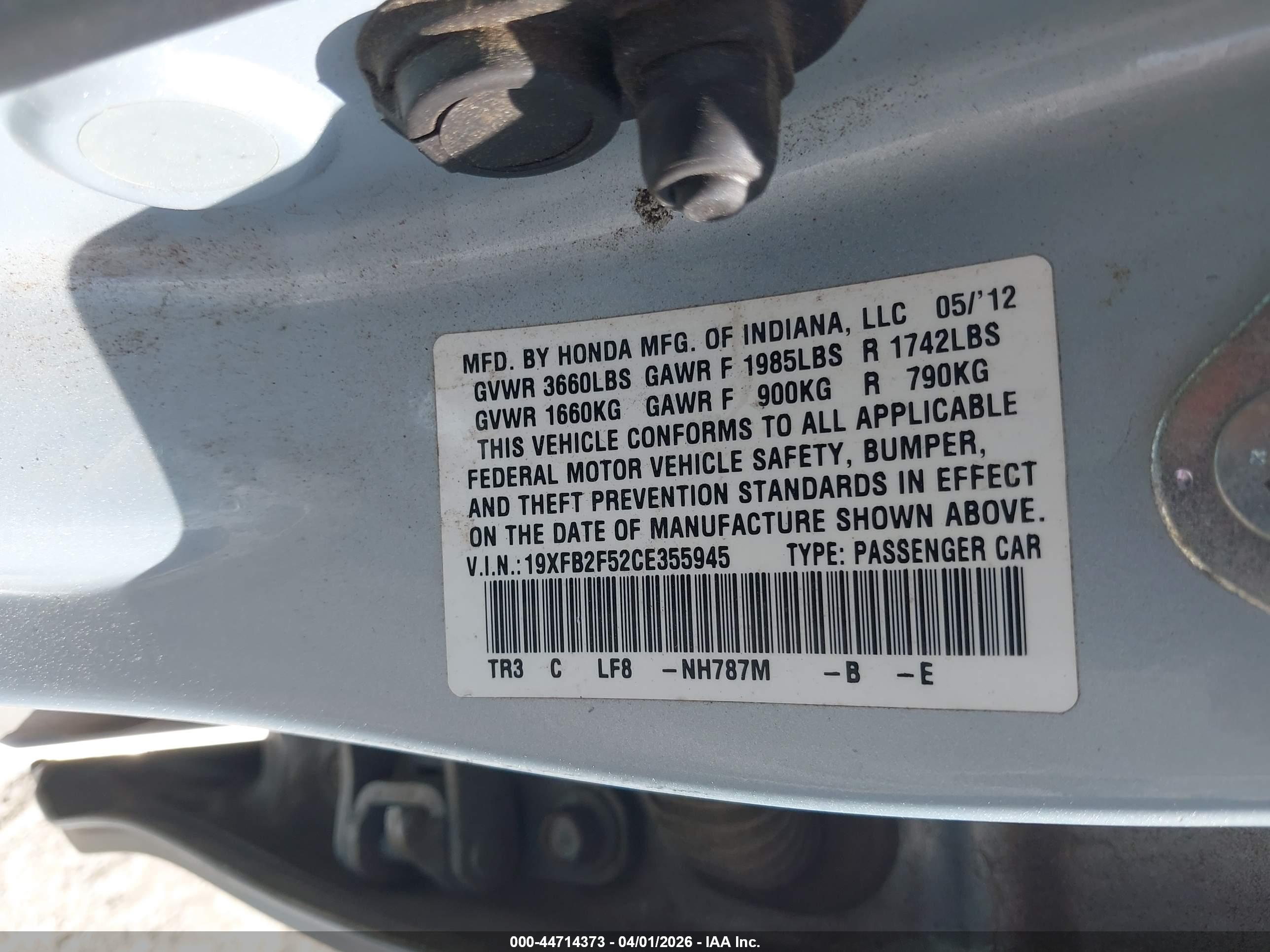 HONDA CIVIC image 9