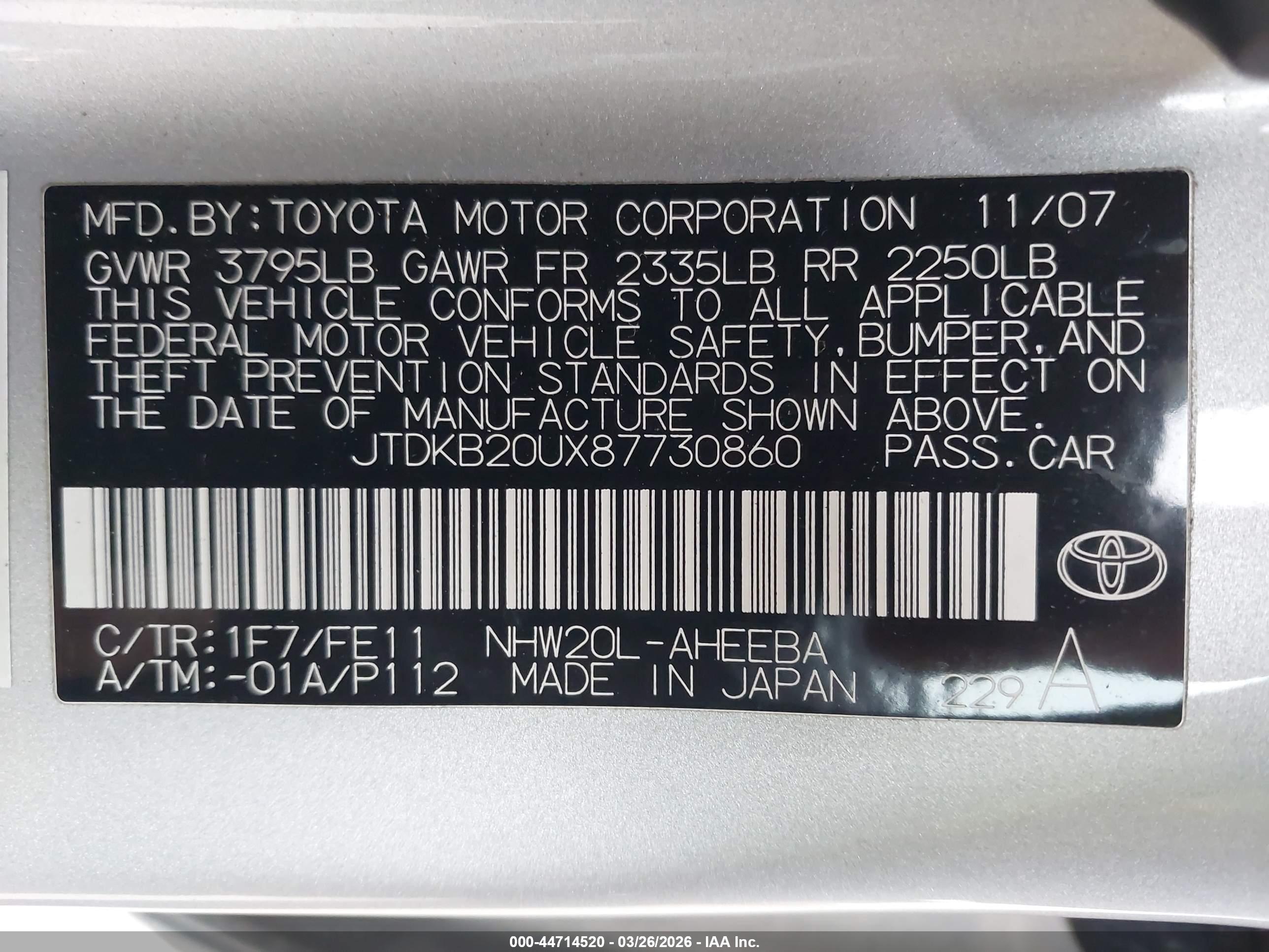 TOYOTA PRIUS image 9