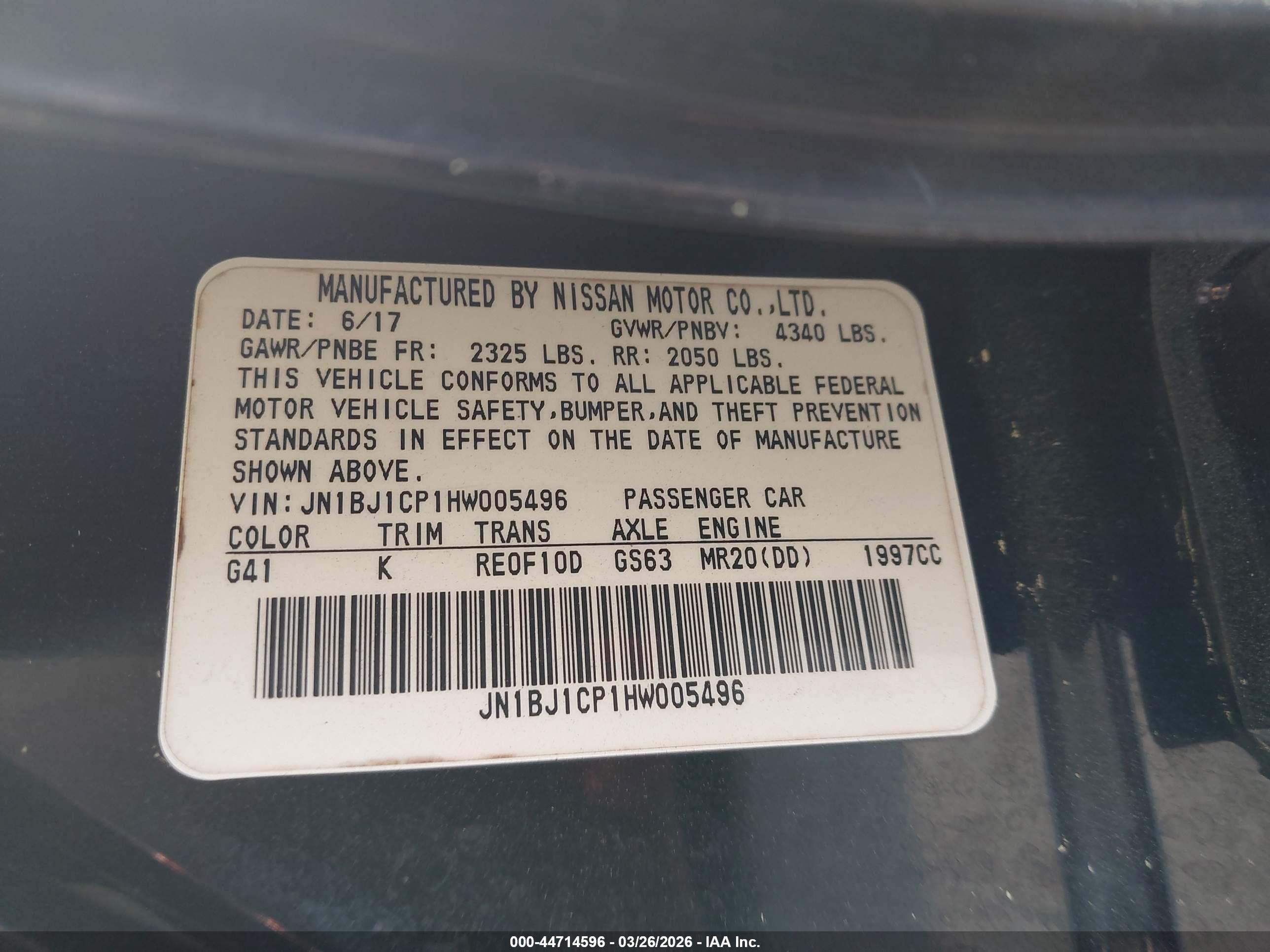 NISSAN ROGUE image 9