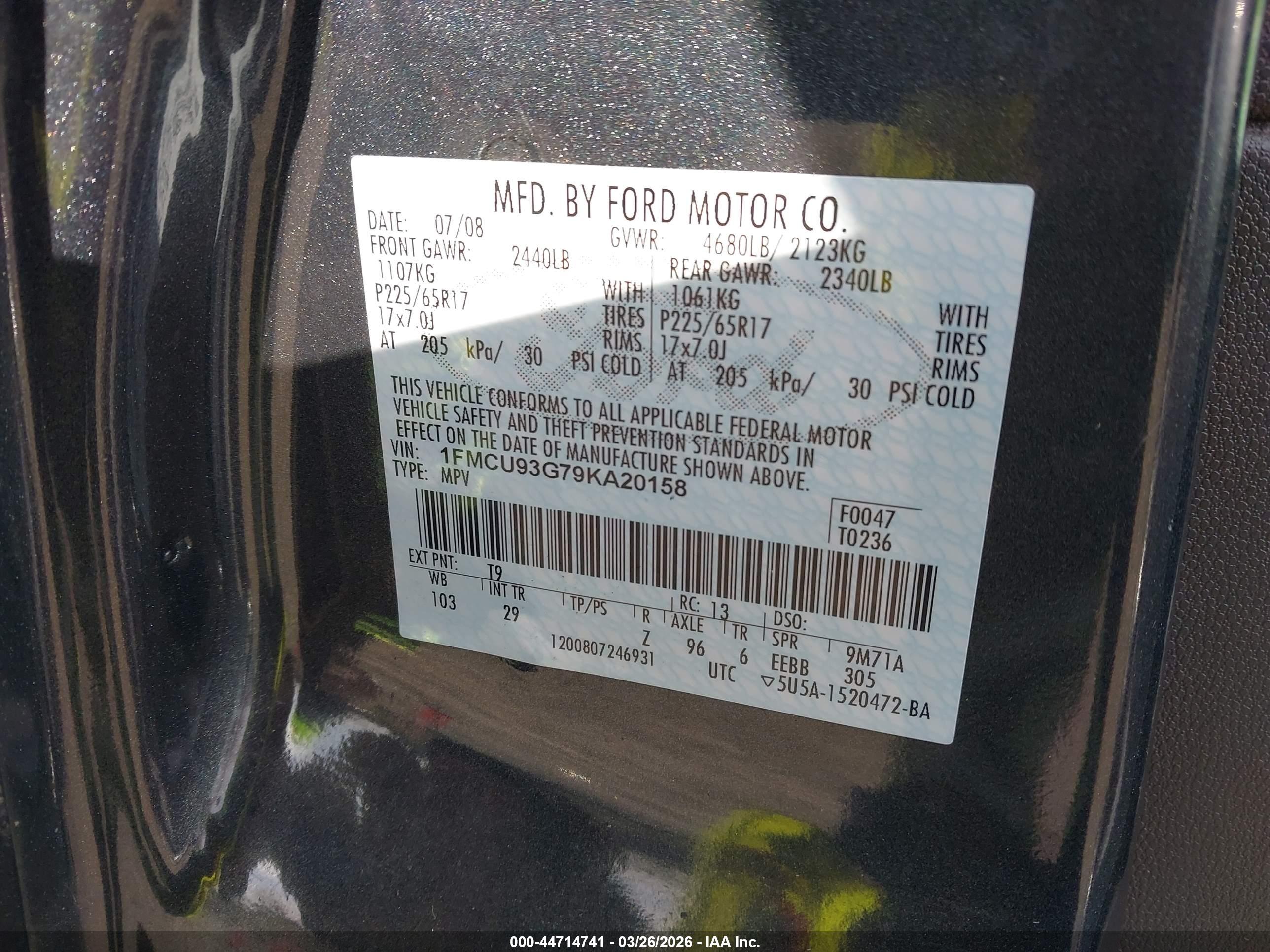 FORD ESCAPE image 9