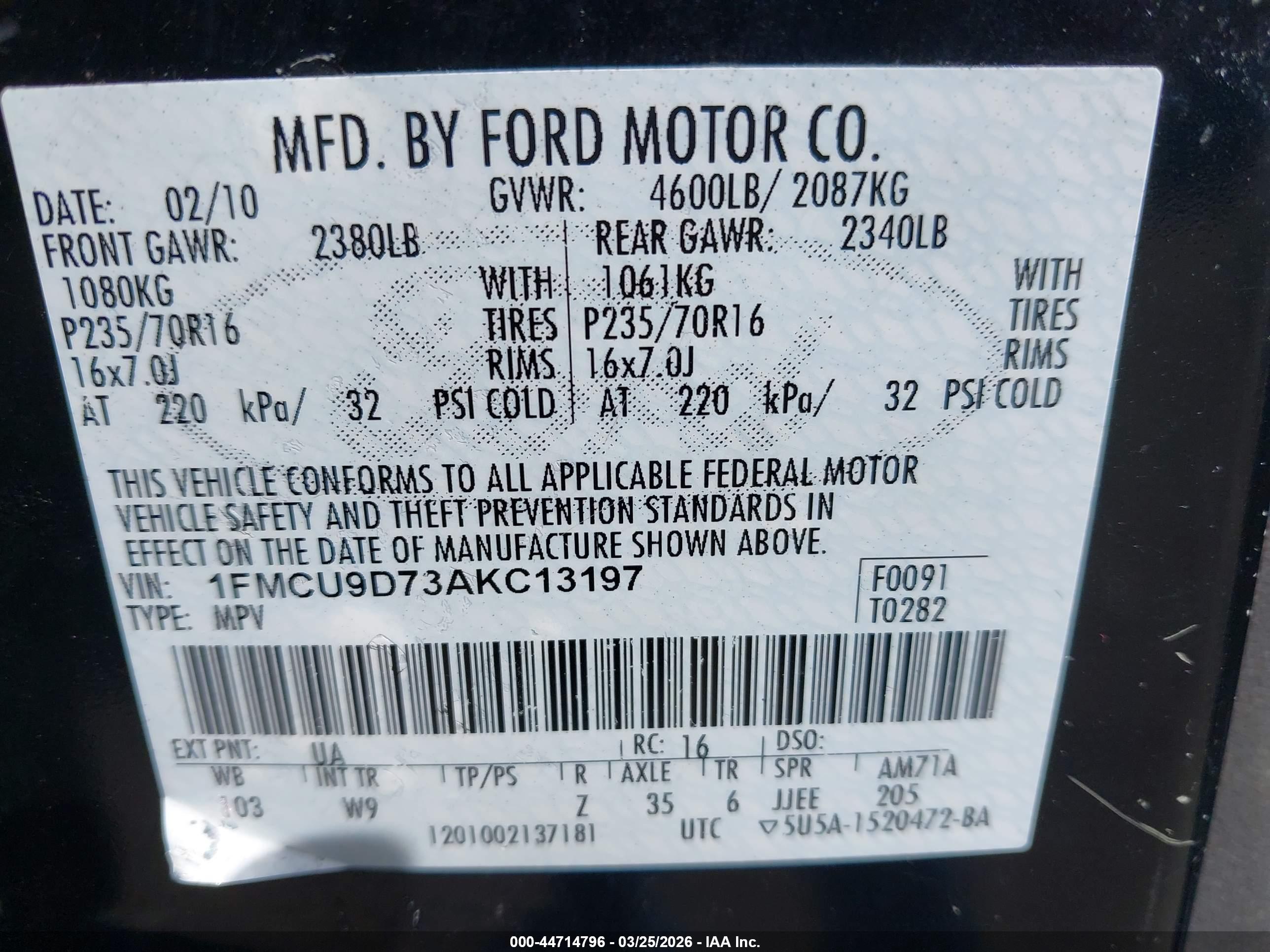 FORD ESCAPE image 9