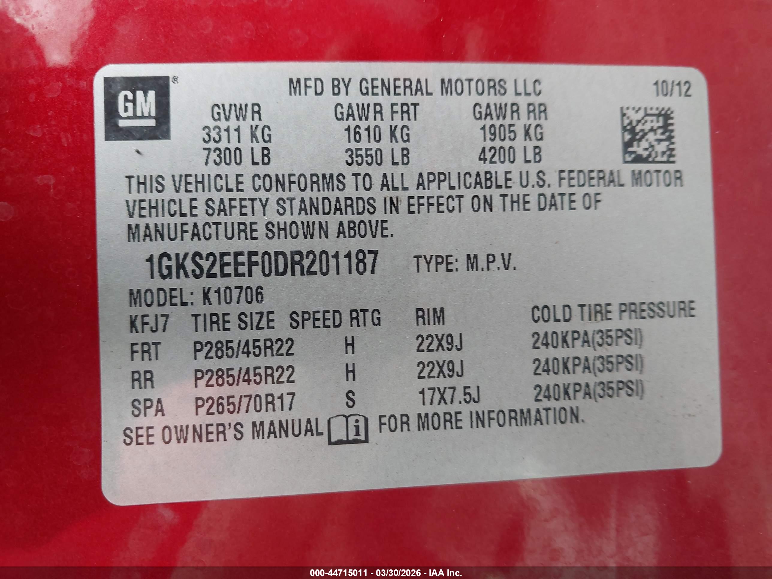 GMC YUKON image 9