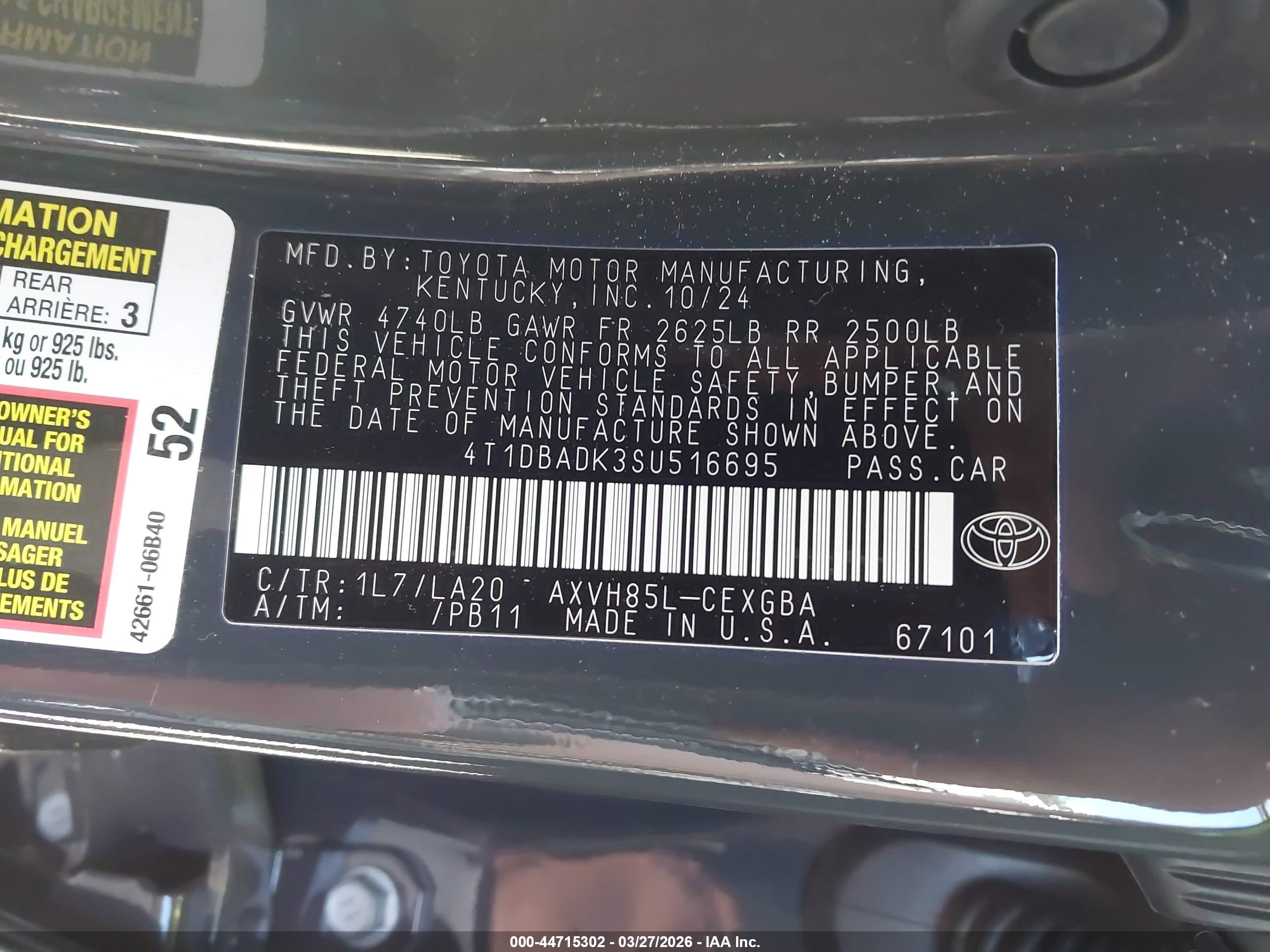 TOYOTA CAMRY image 9