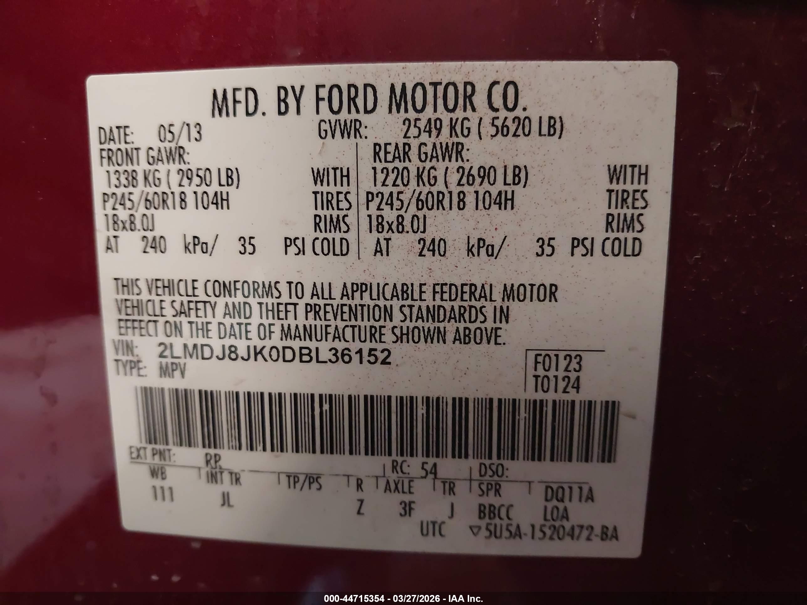 LINCOLN MKX image 9