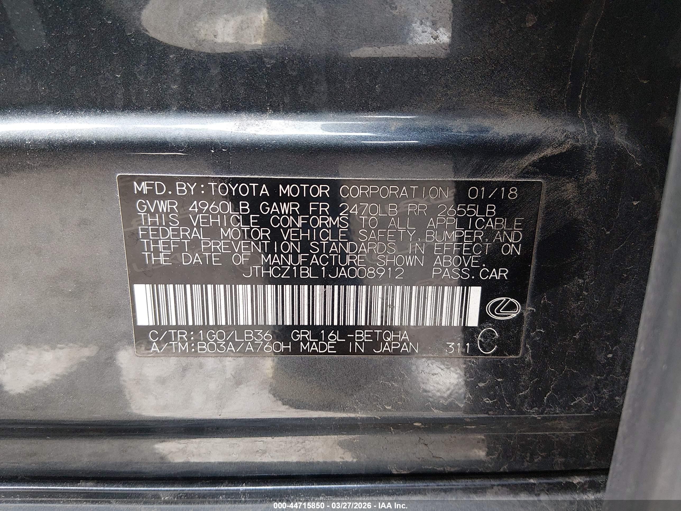 LEXUS GS image 9