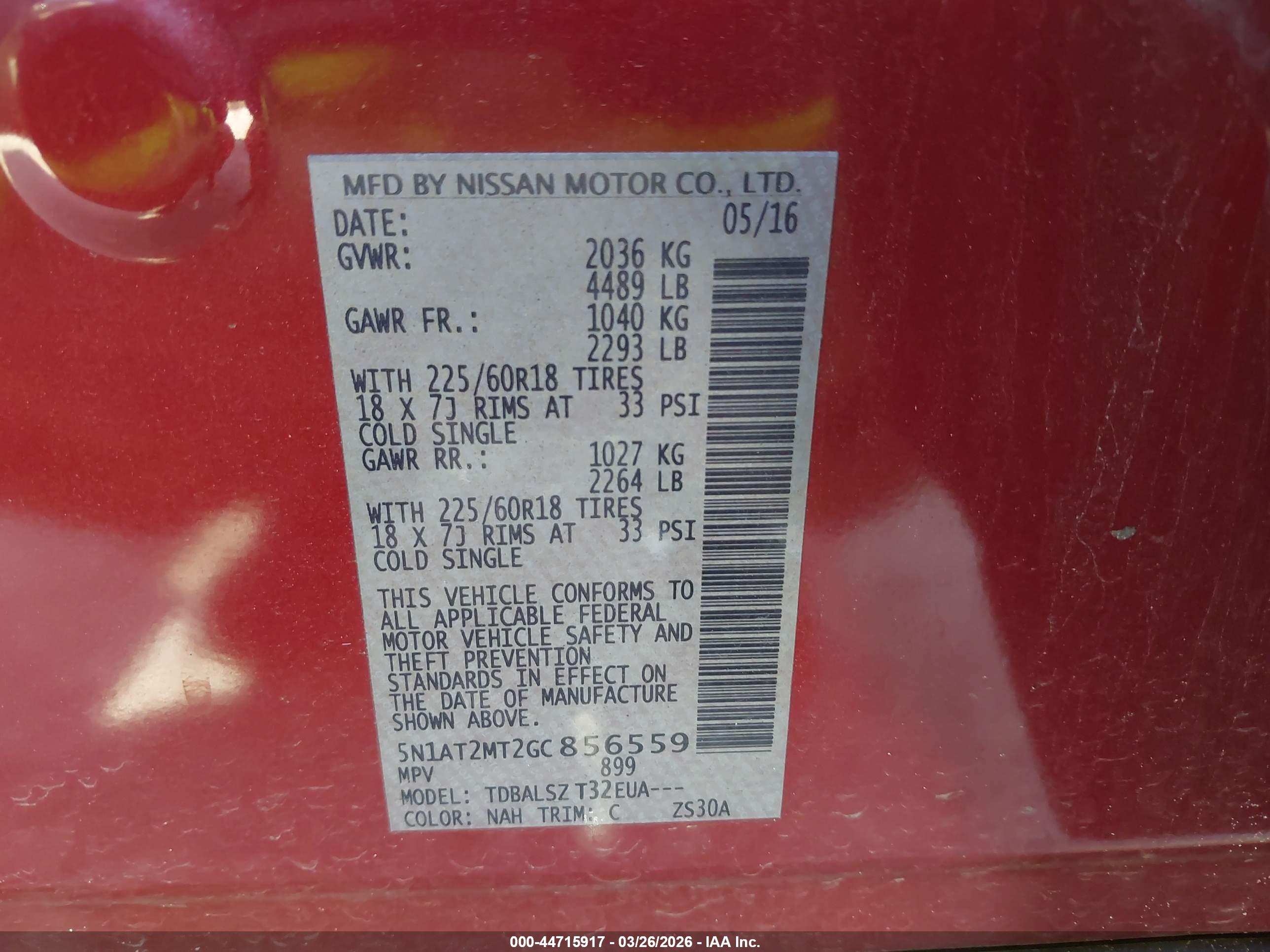 NISSAN ROGUE image 9