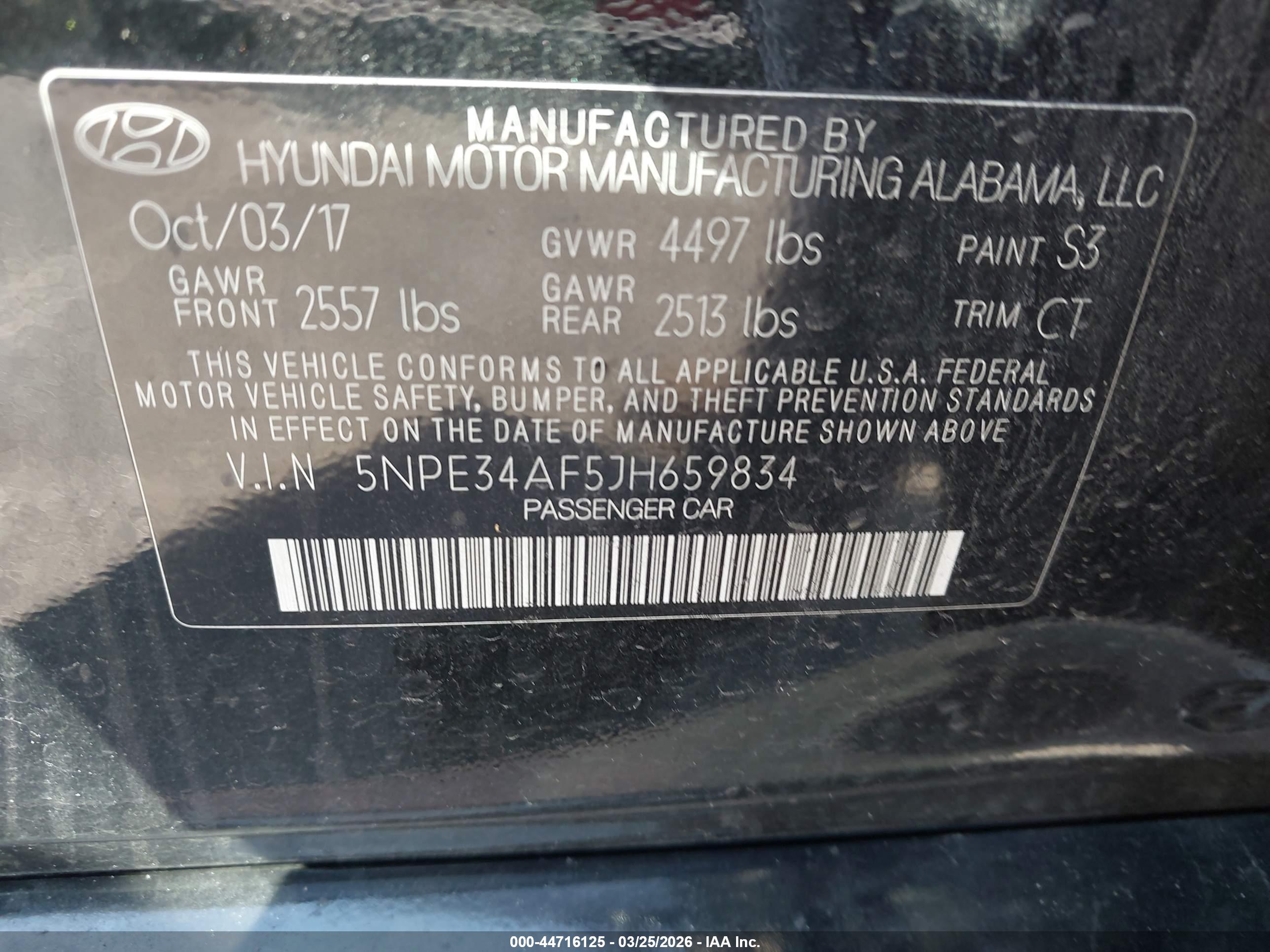 HYUNDAI SONATA image 9