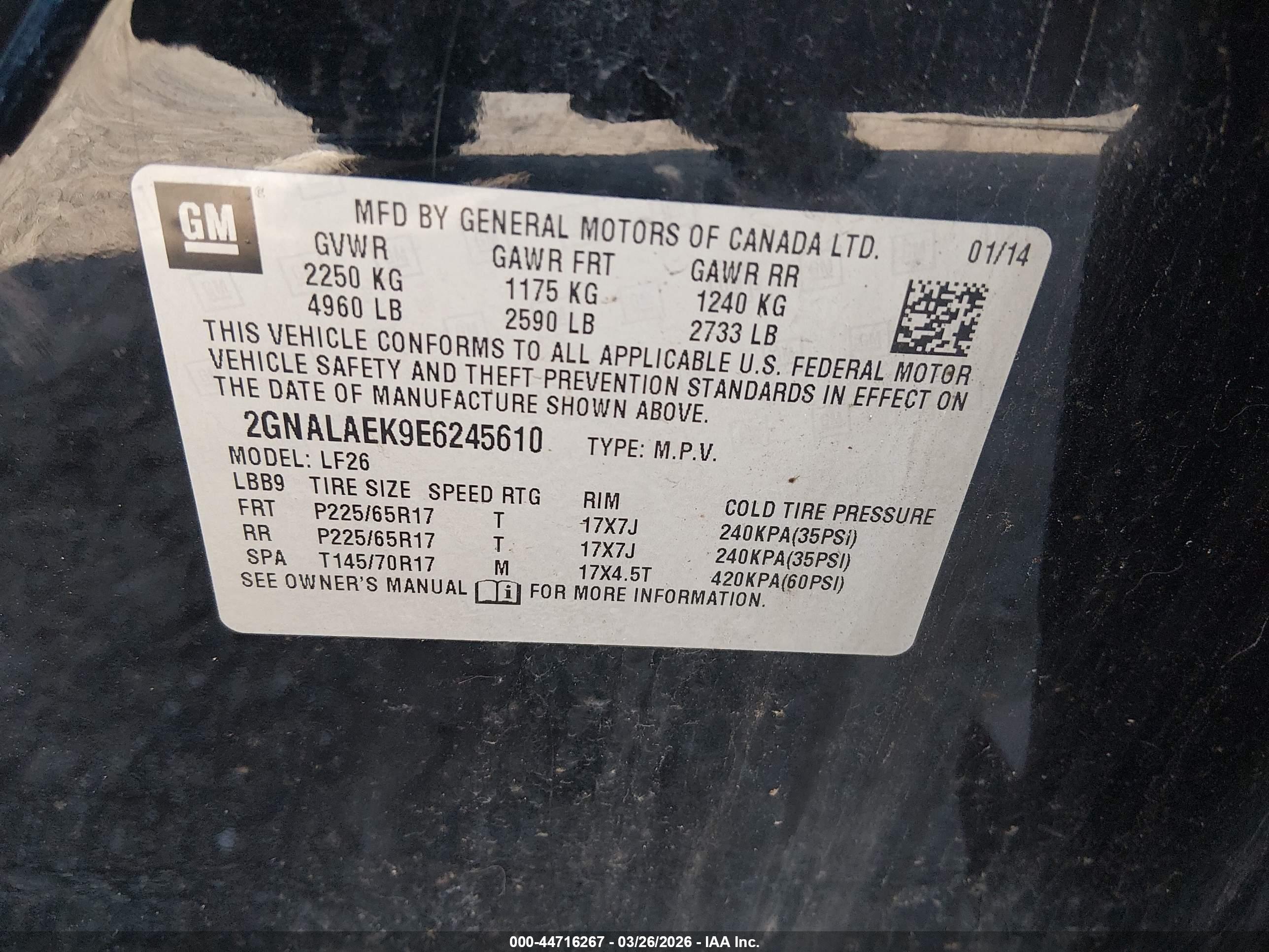 CHEVROLET EQUINOX image 9