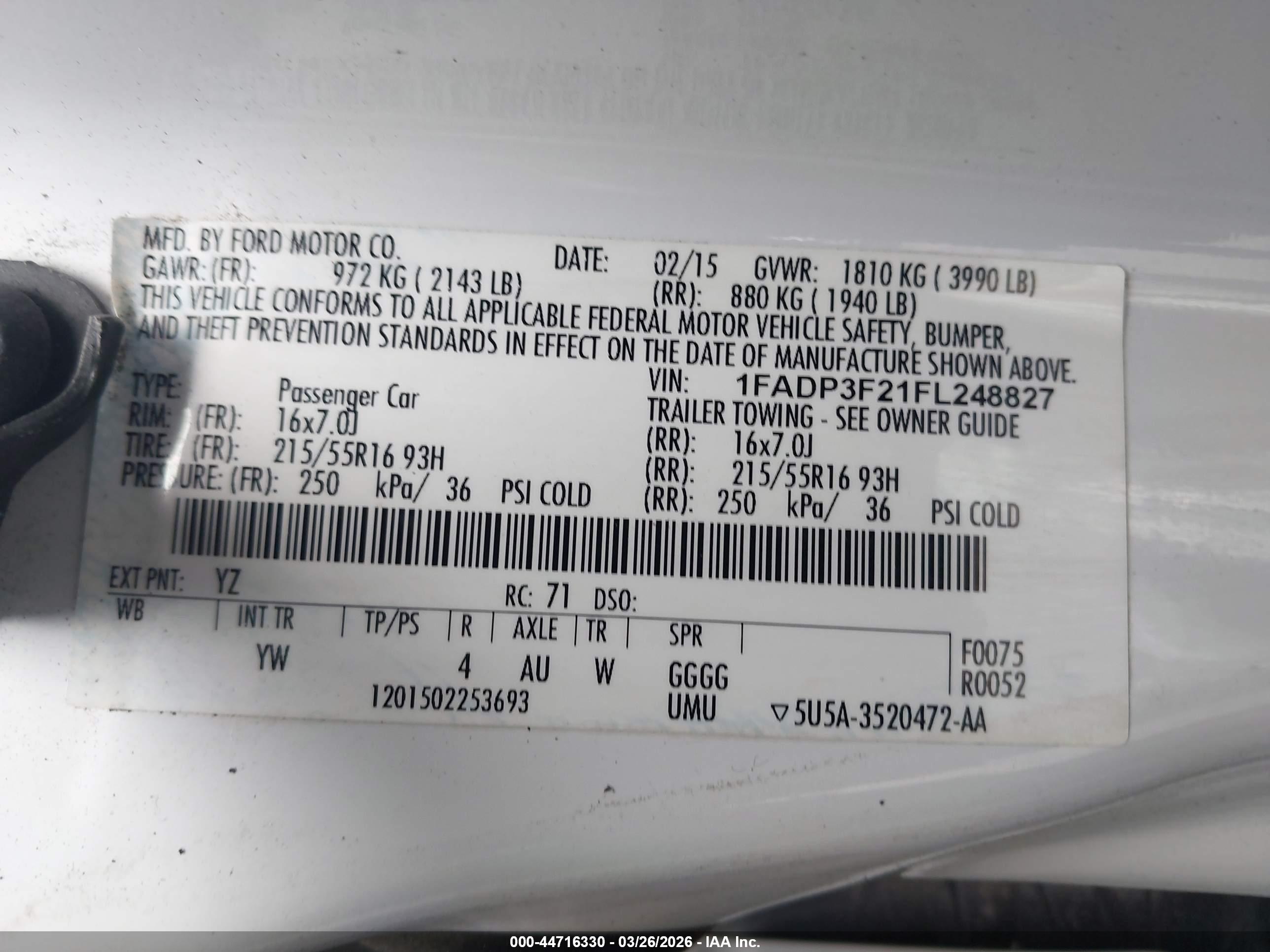 FORD FOCUS image 9