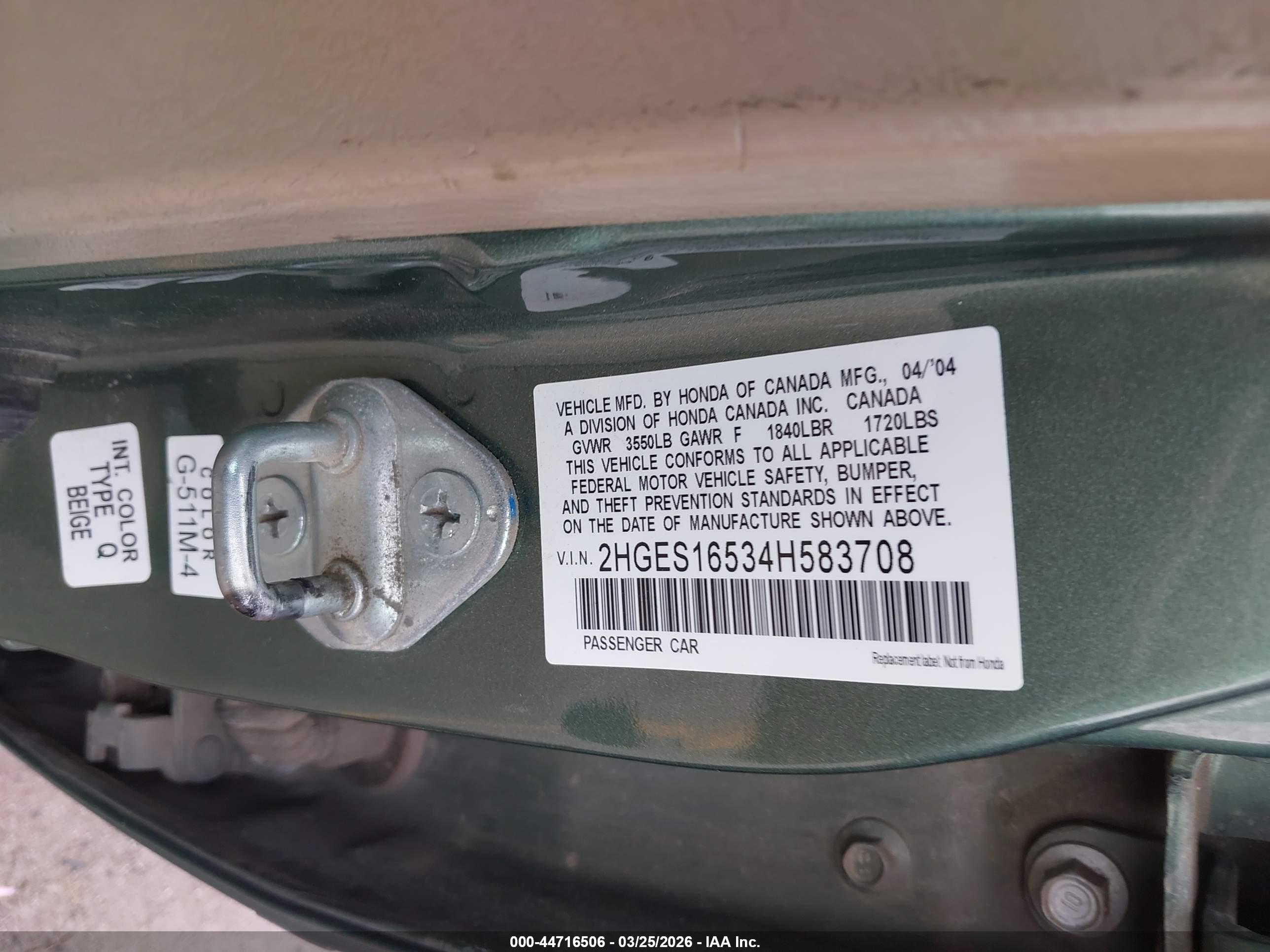 HONDA CIVIC image 9