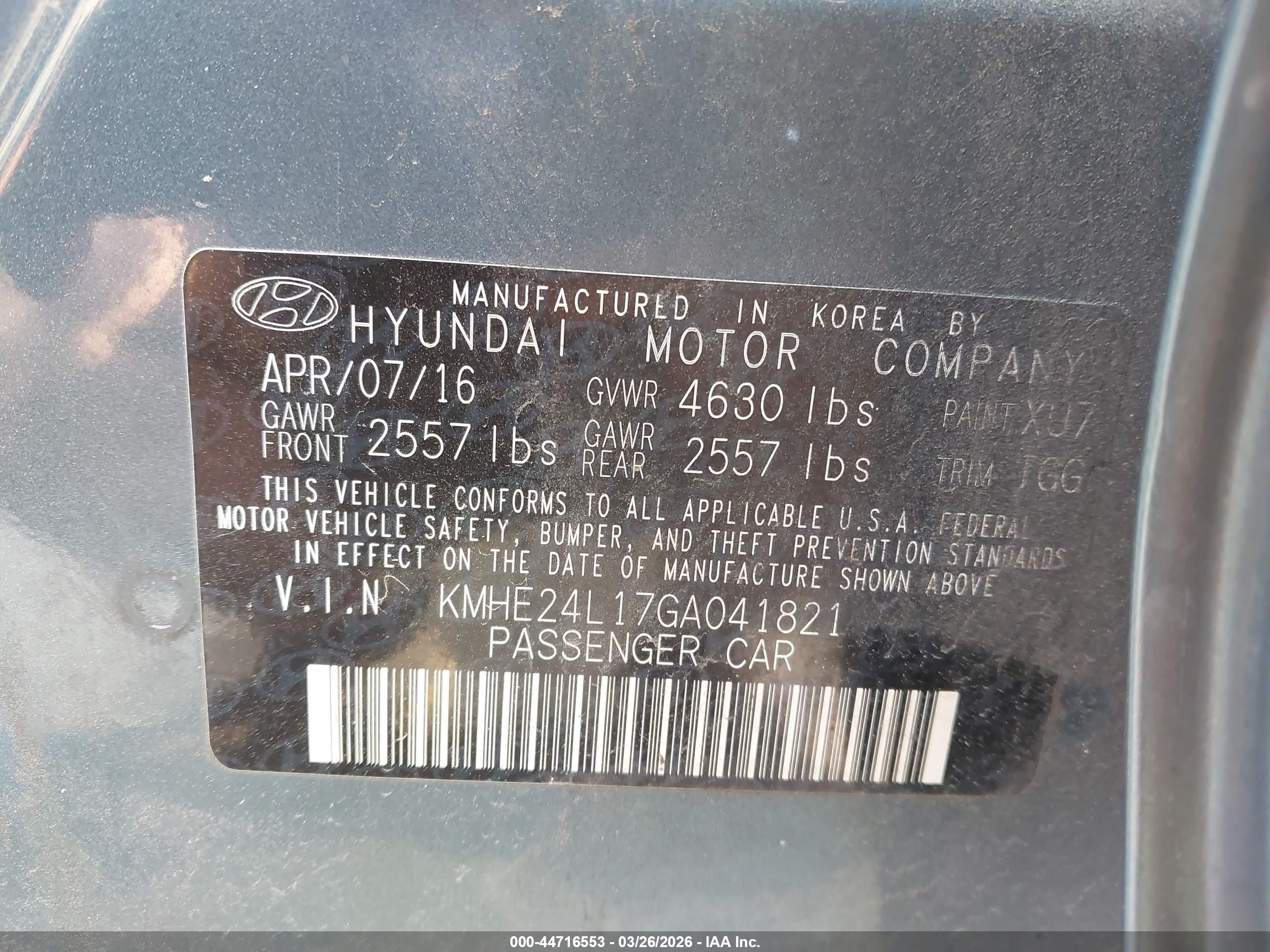 HYUNDAI SONATA image 9