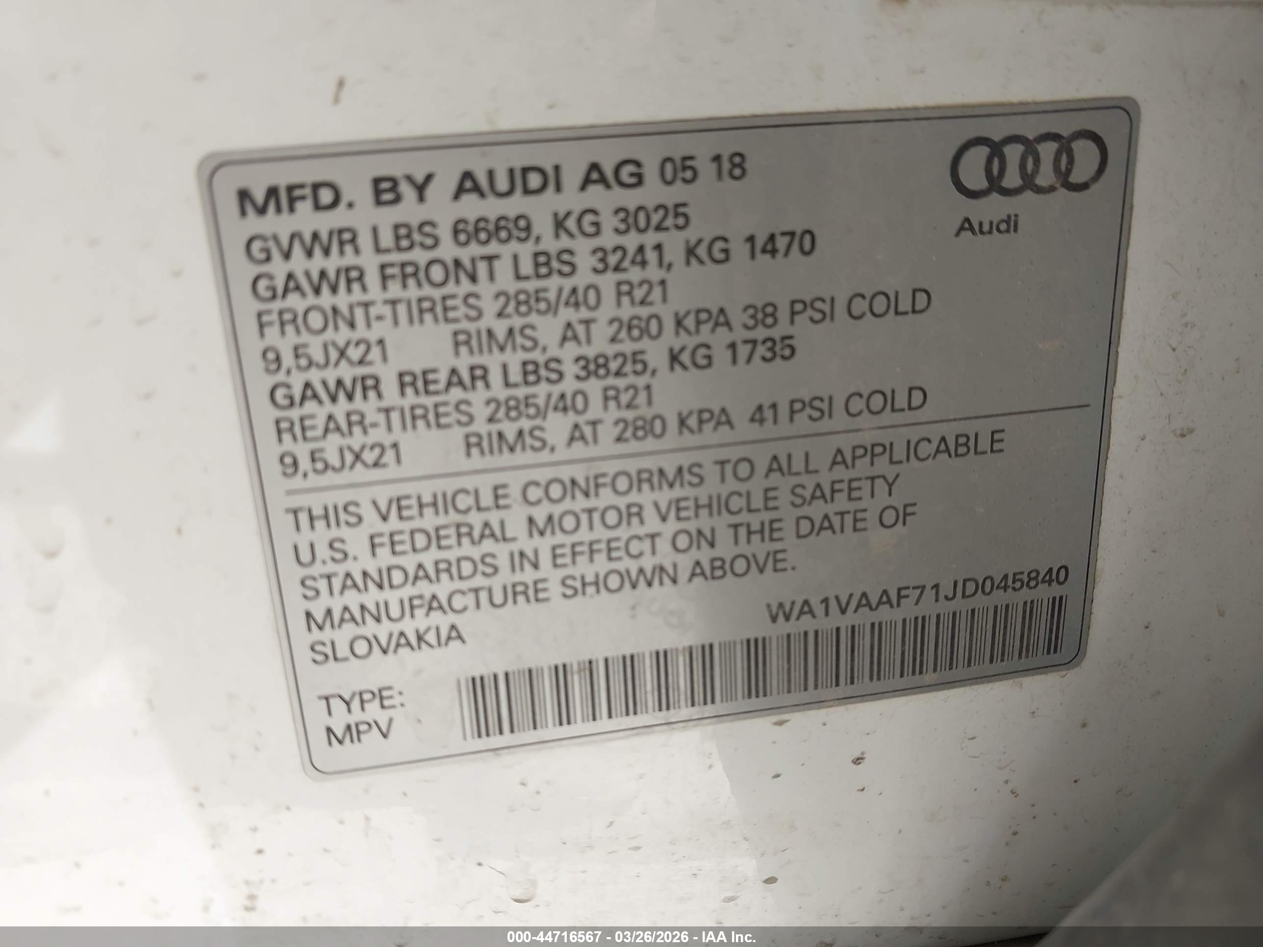 AUDI Q7 image 9