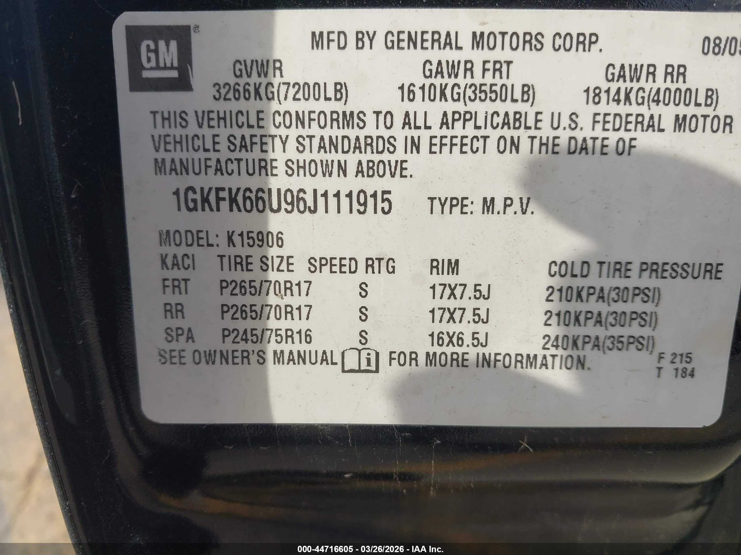 GMC YUKON image 9