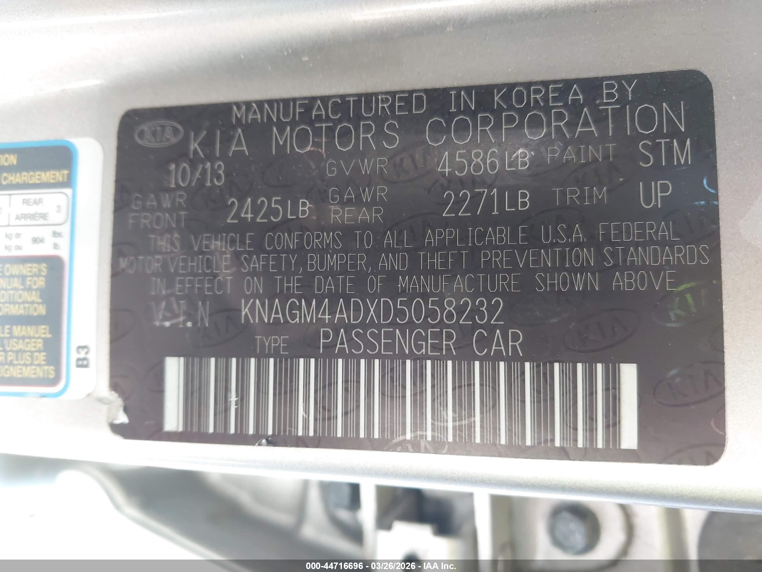 KIA OPTIMA image 9