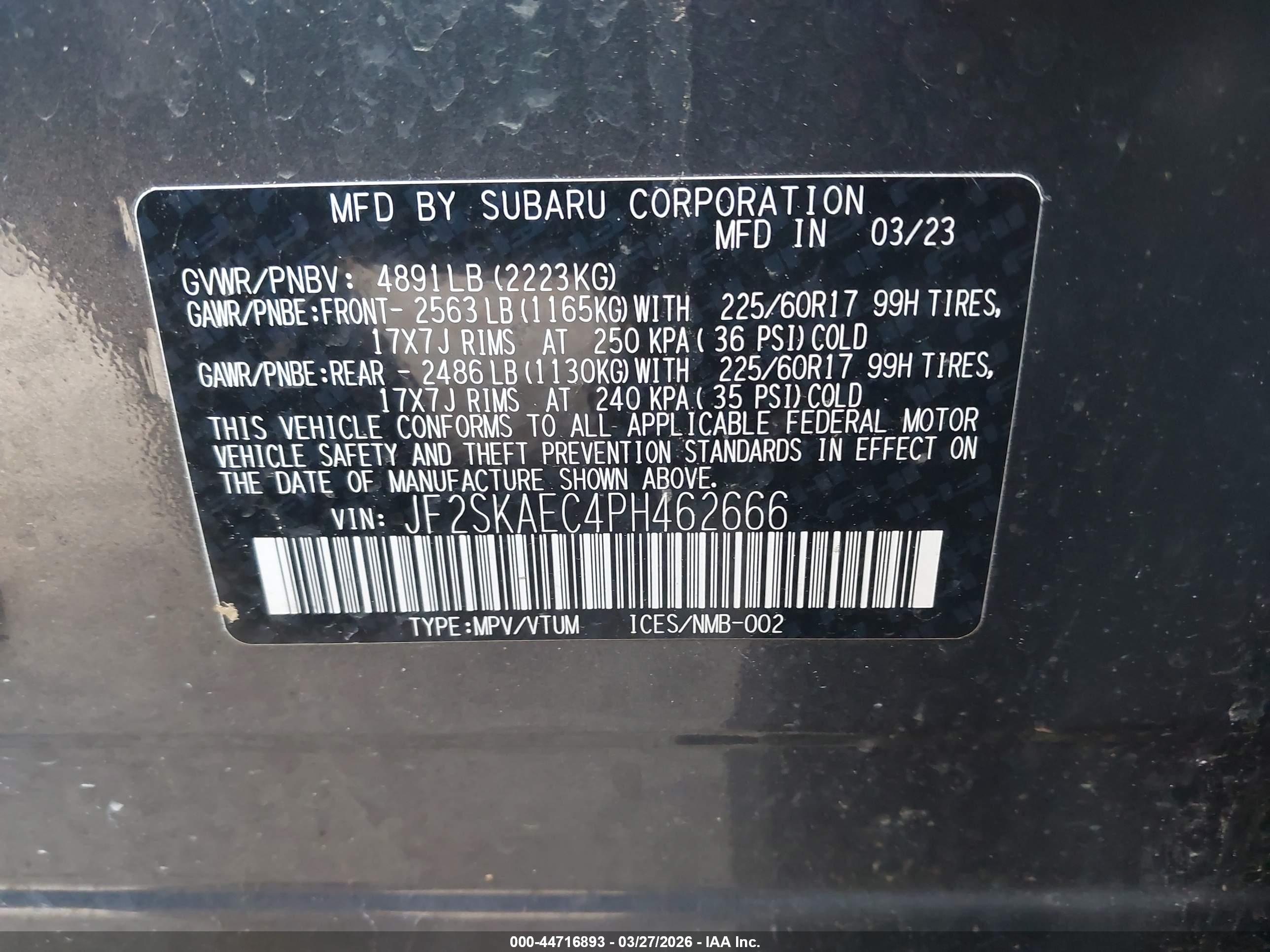SUBARU FORESTER image 9