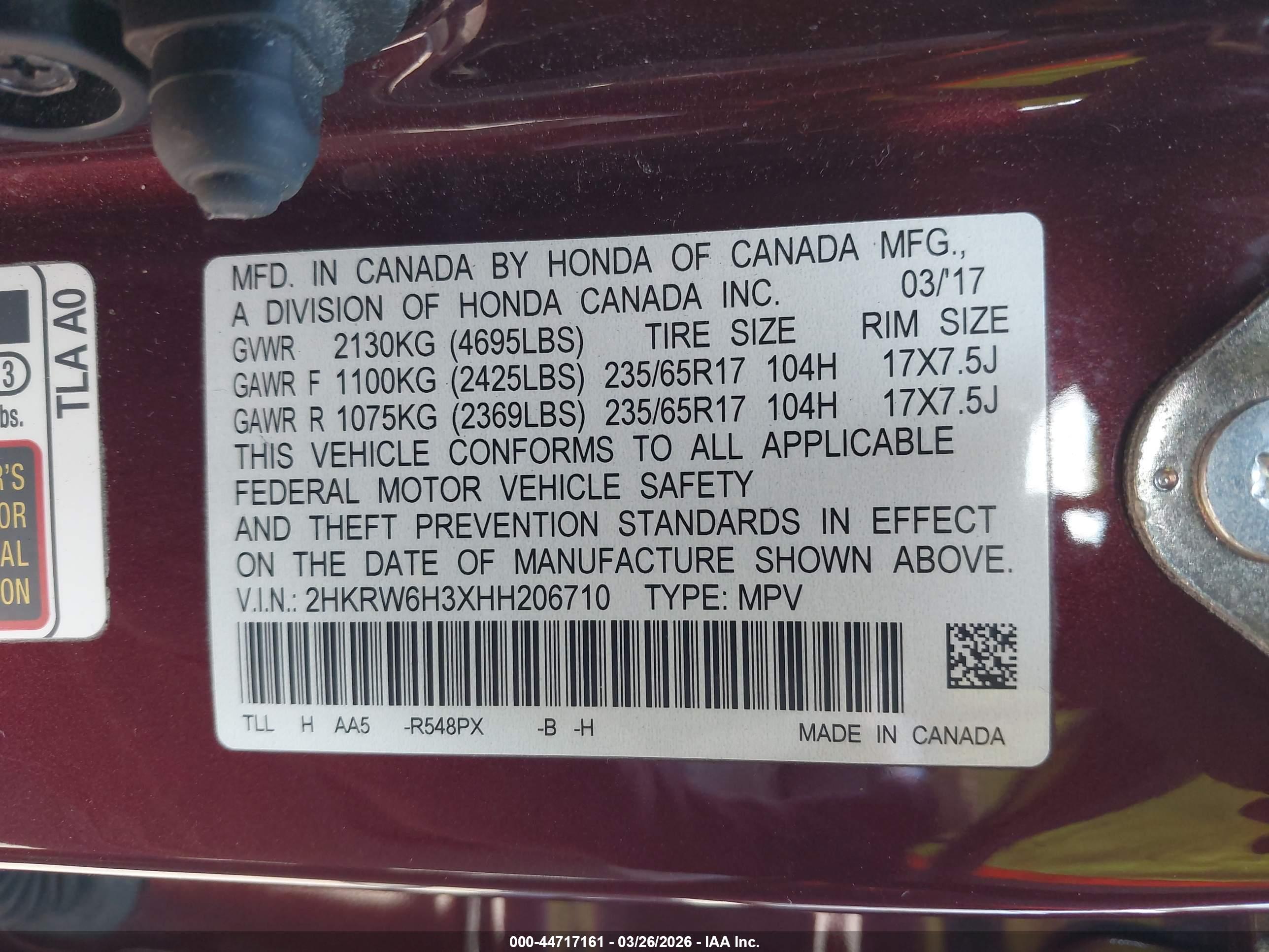 HONDA CR-V image 9