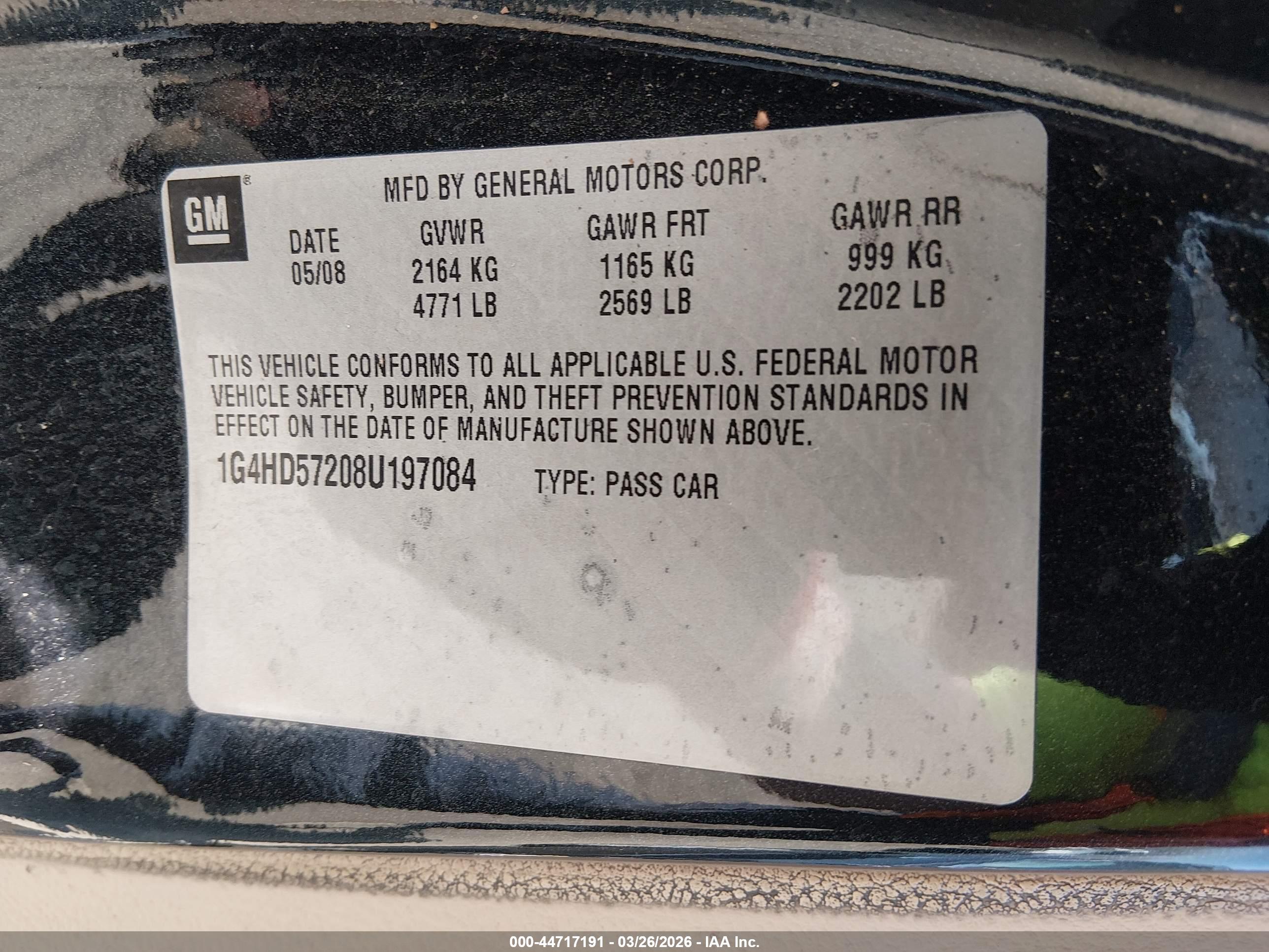 BUICK LUCERNE image 9