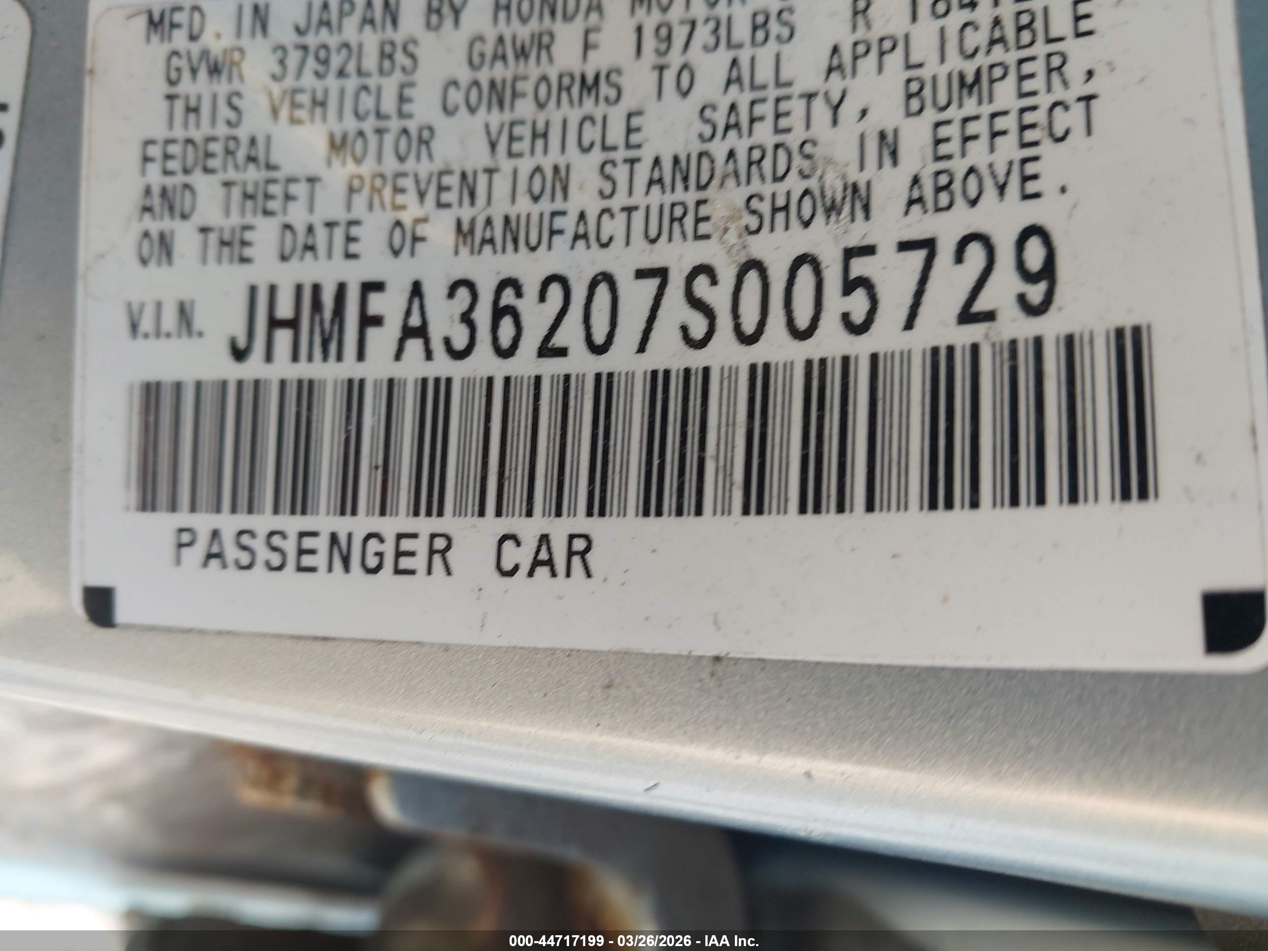 HONDA CIVIC image 9