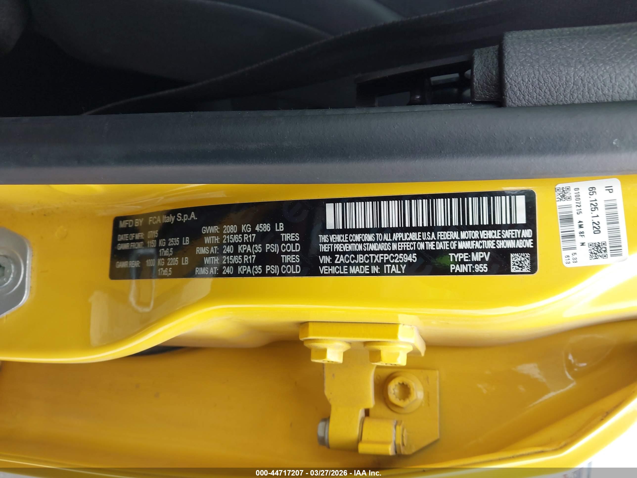 JEEP RENEGADE image 9