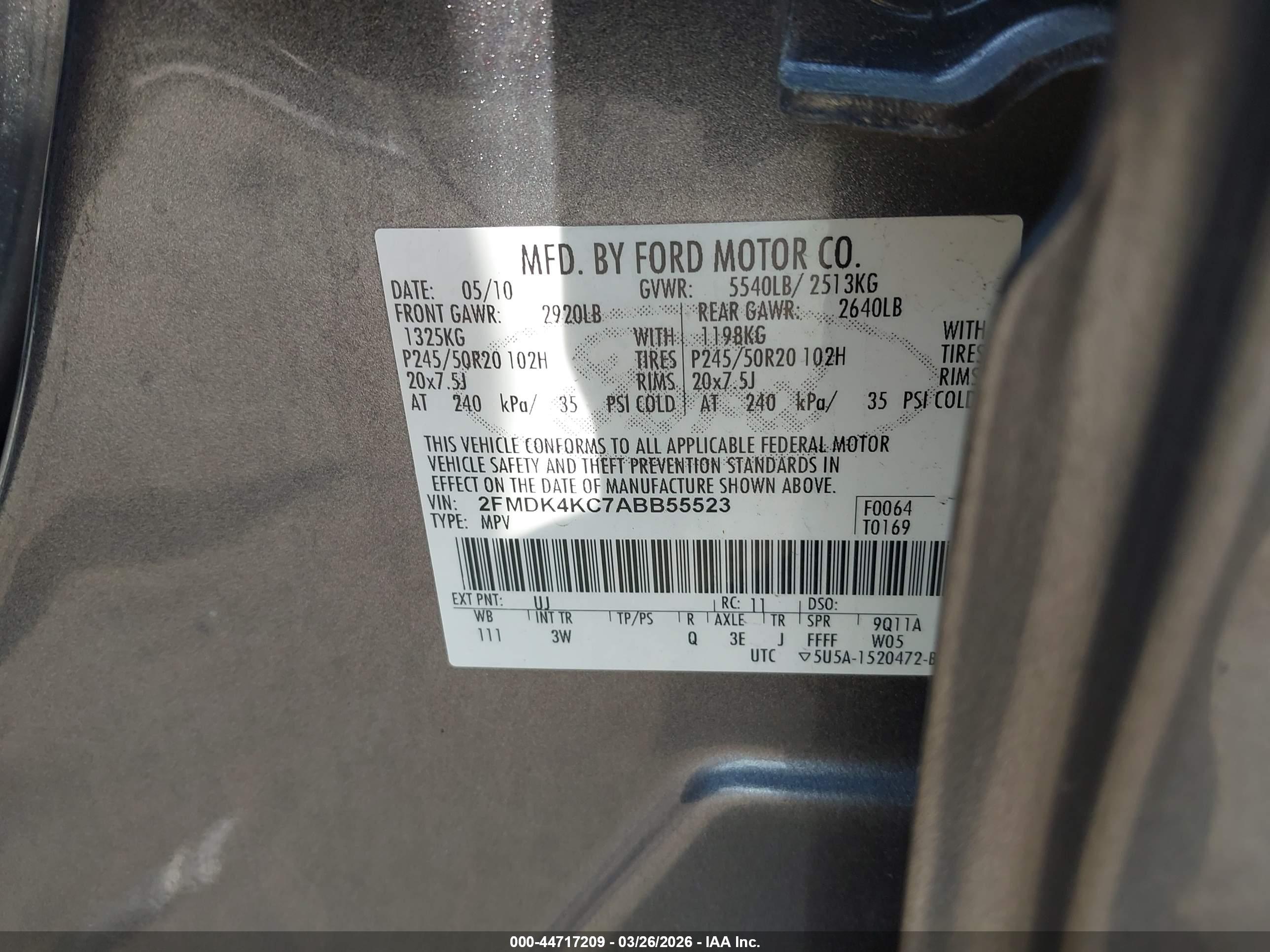 FORD EDGE image 9
