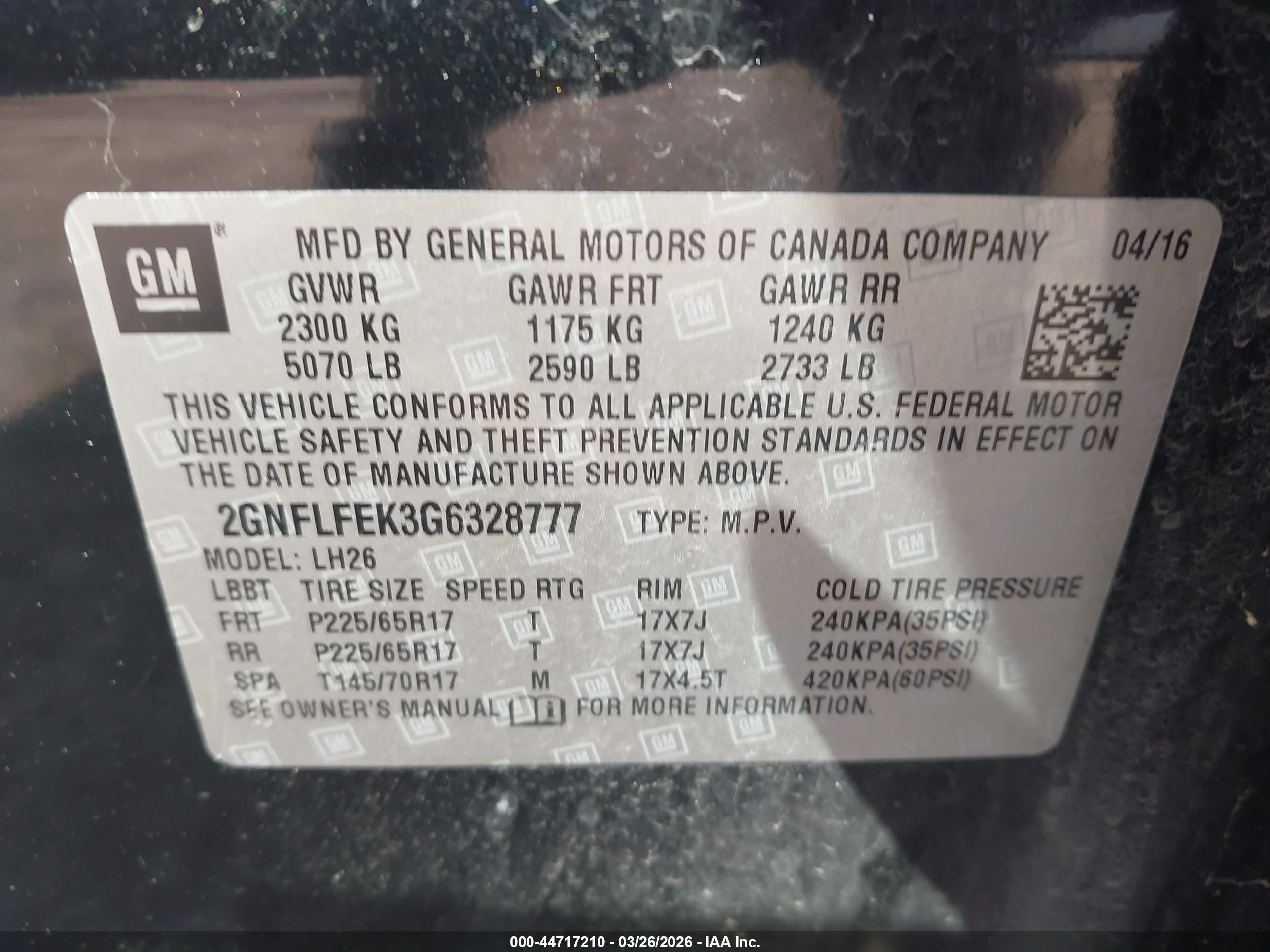 CHEVROLET EQUINOX image 9