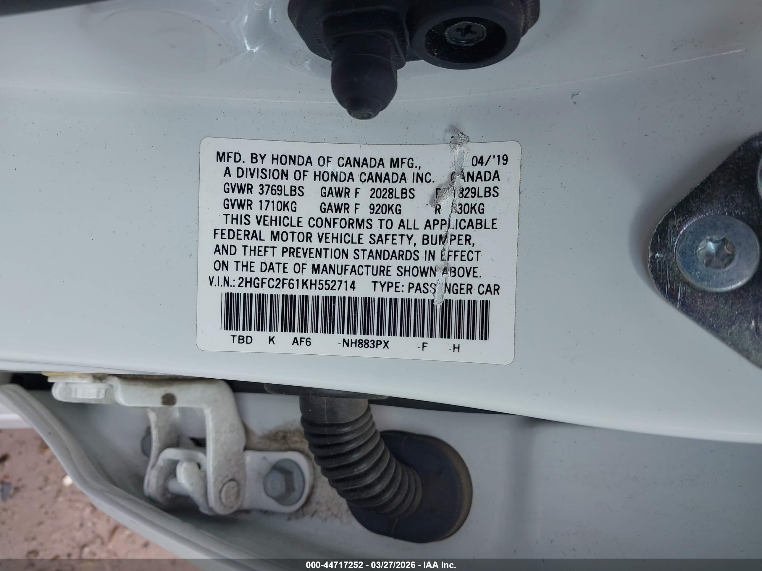 HONDA CIVIC image 9